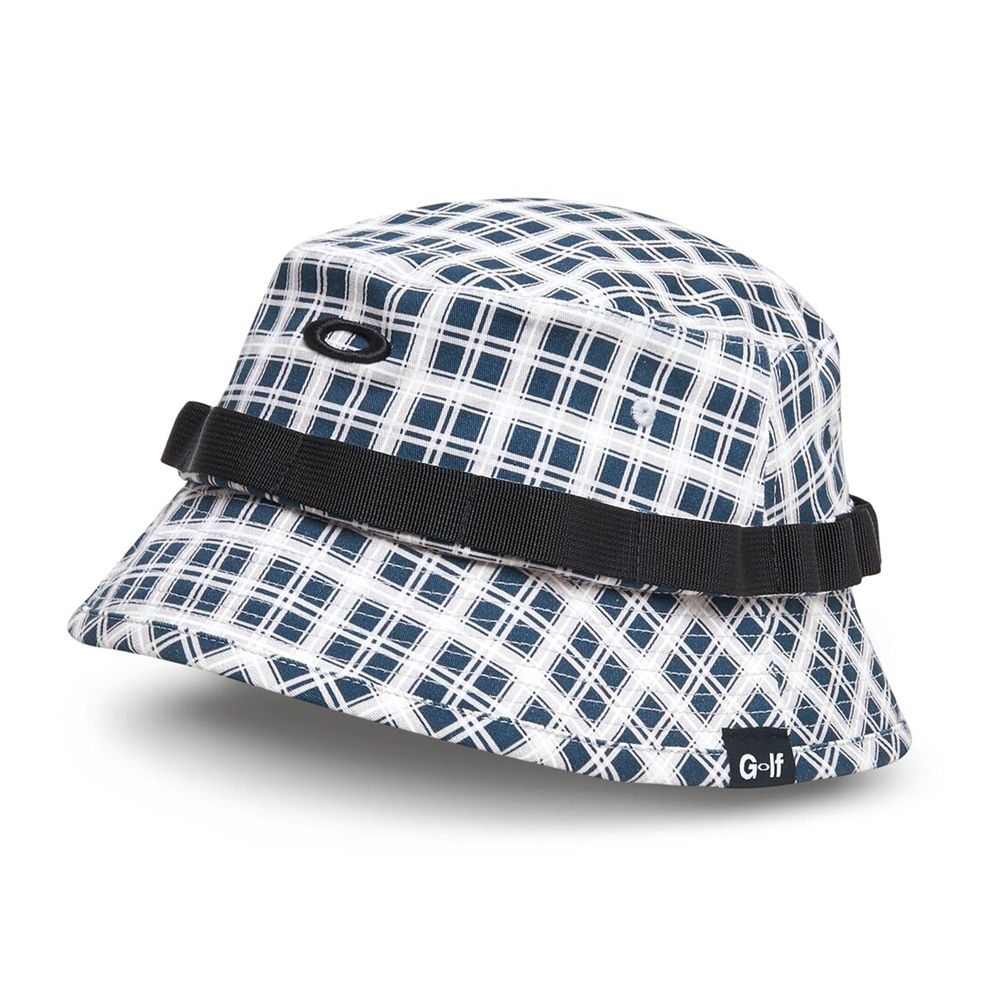 Oakley Graphic Golf Bucket Hat 901210 Oil Blue Check 9VO Function18