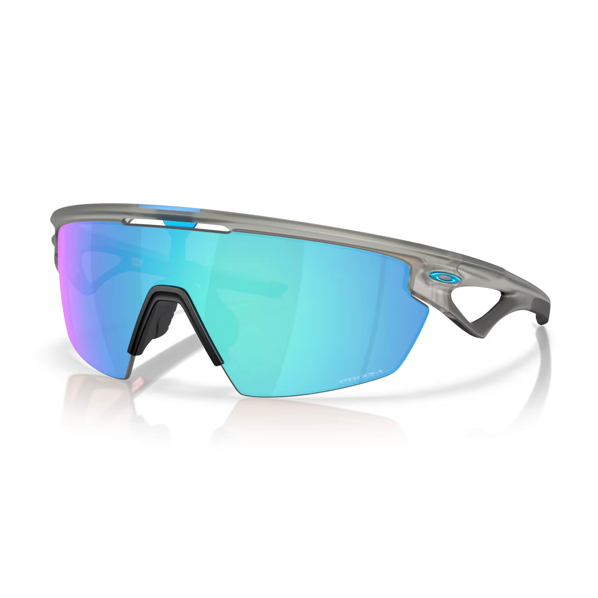 Oakley Sphaera Sunglasses - Matte Grey Ink/Prizm Sapphire