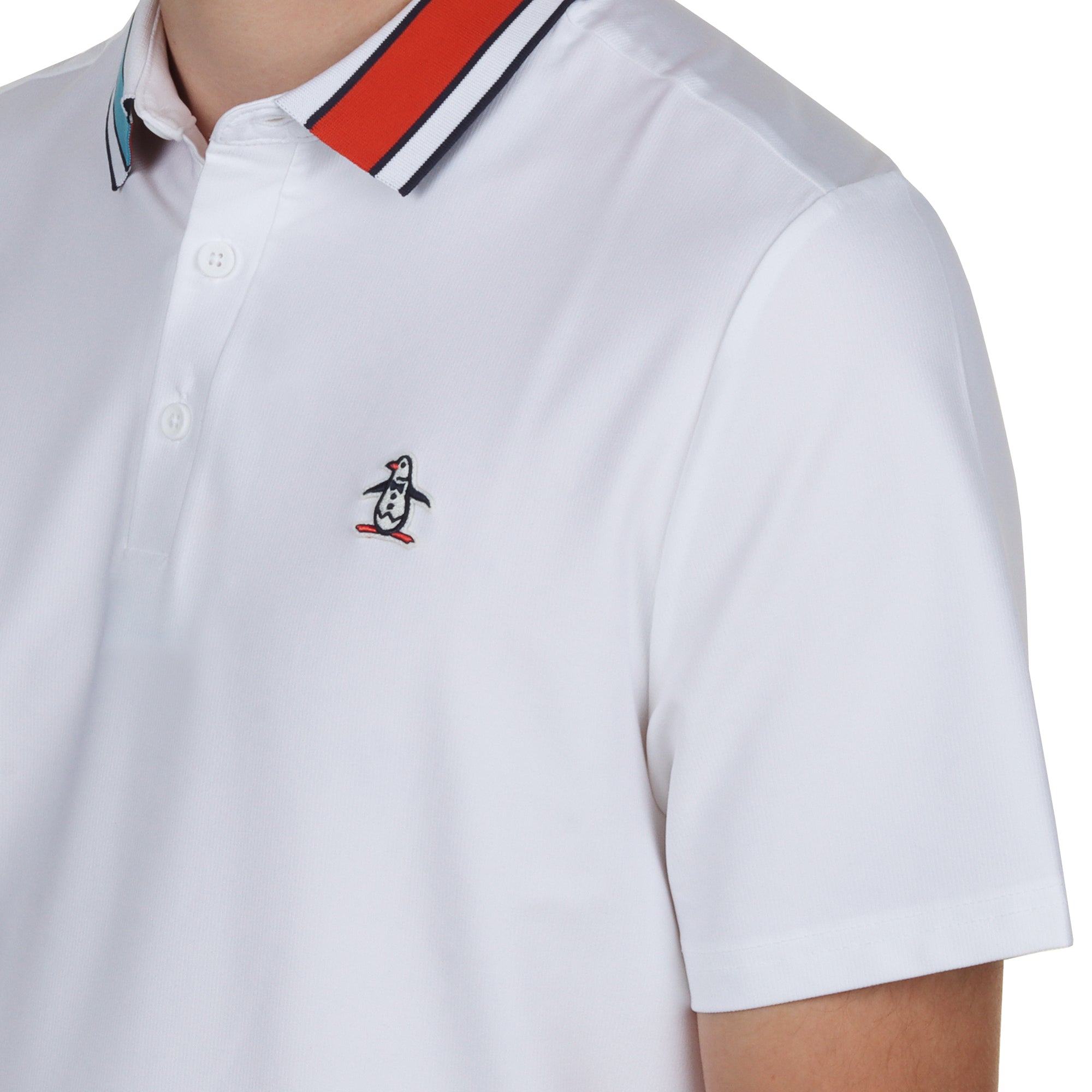 Original Penguin Golf 70th Anniversary Earl Polo Shirt - Bright