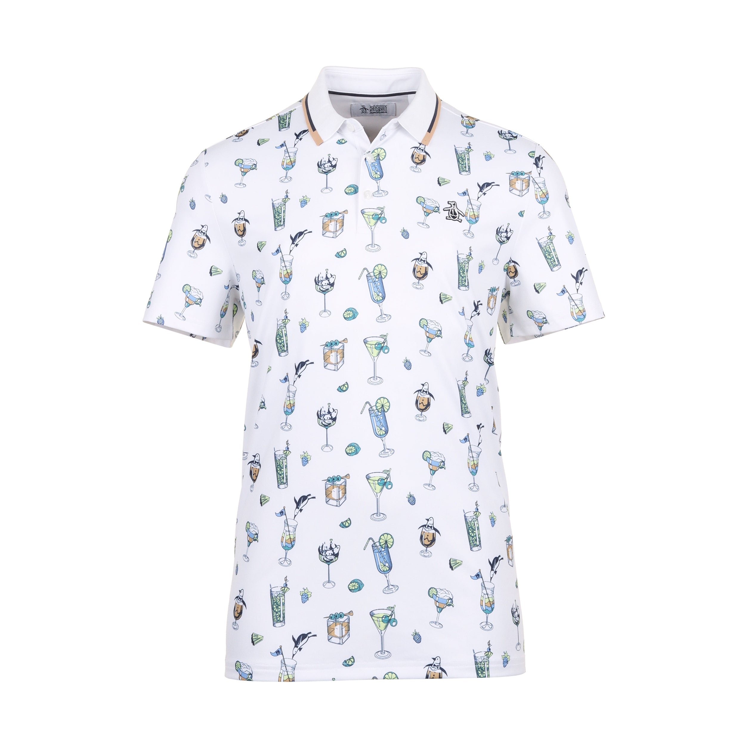 White penguin polo shirt hotsell