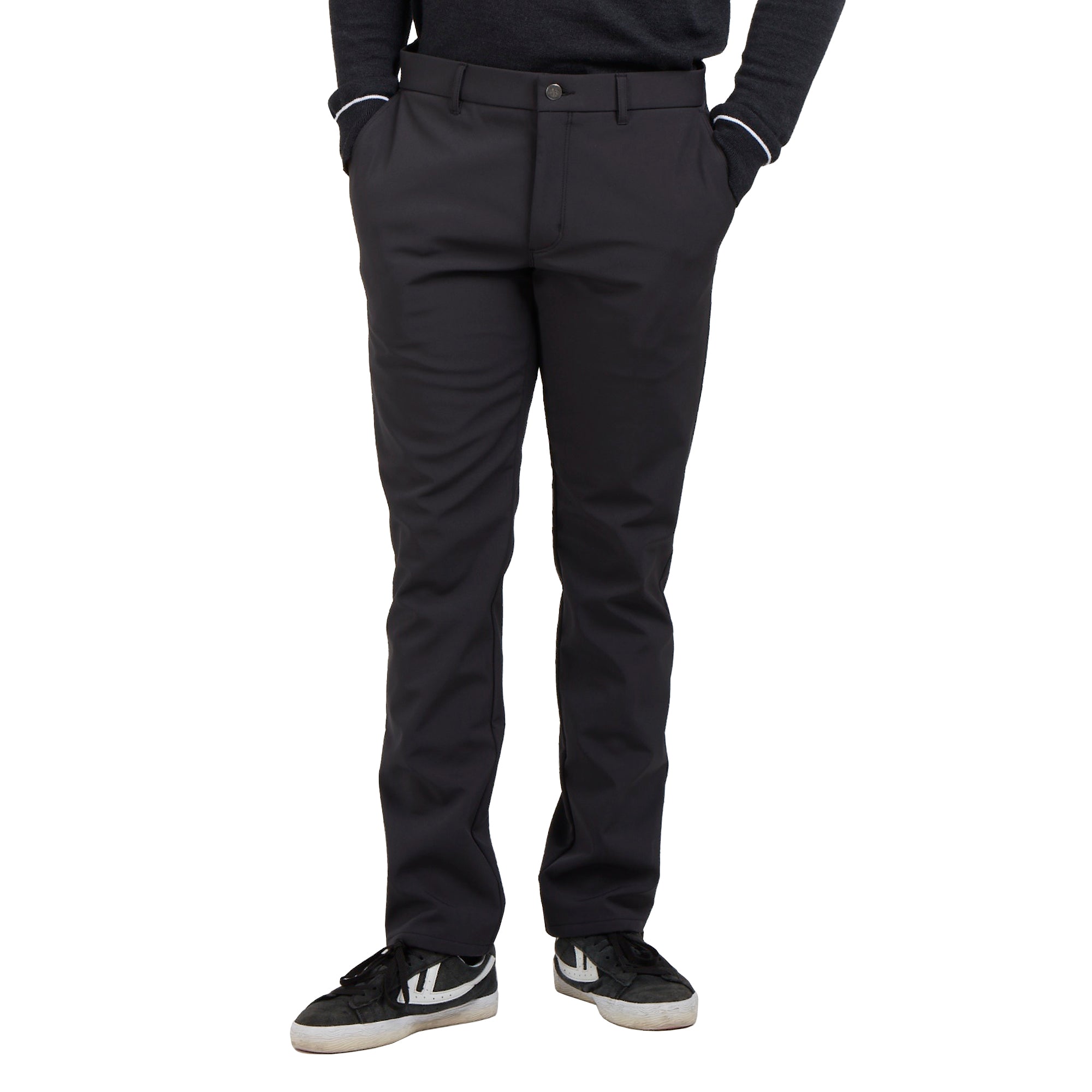 Original Penguin Golf Trousers - Thermal Pant - Caviar AW23 Original Penguin Golf Trousers - Thermal Pant - Caviar AW23
