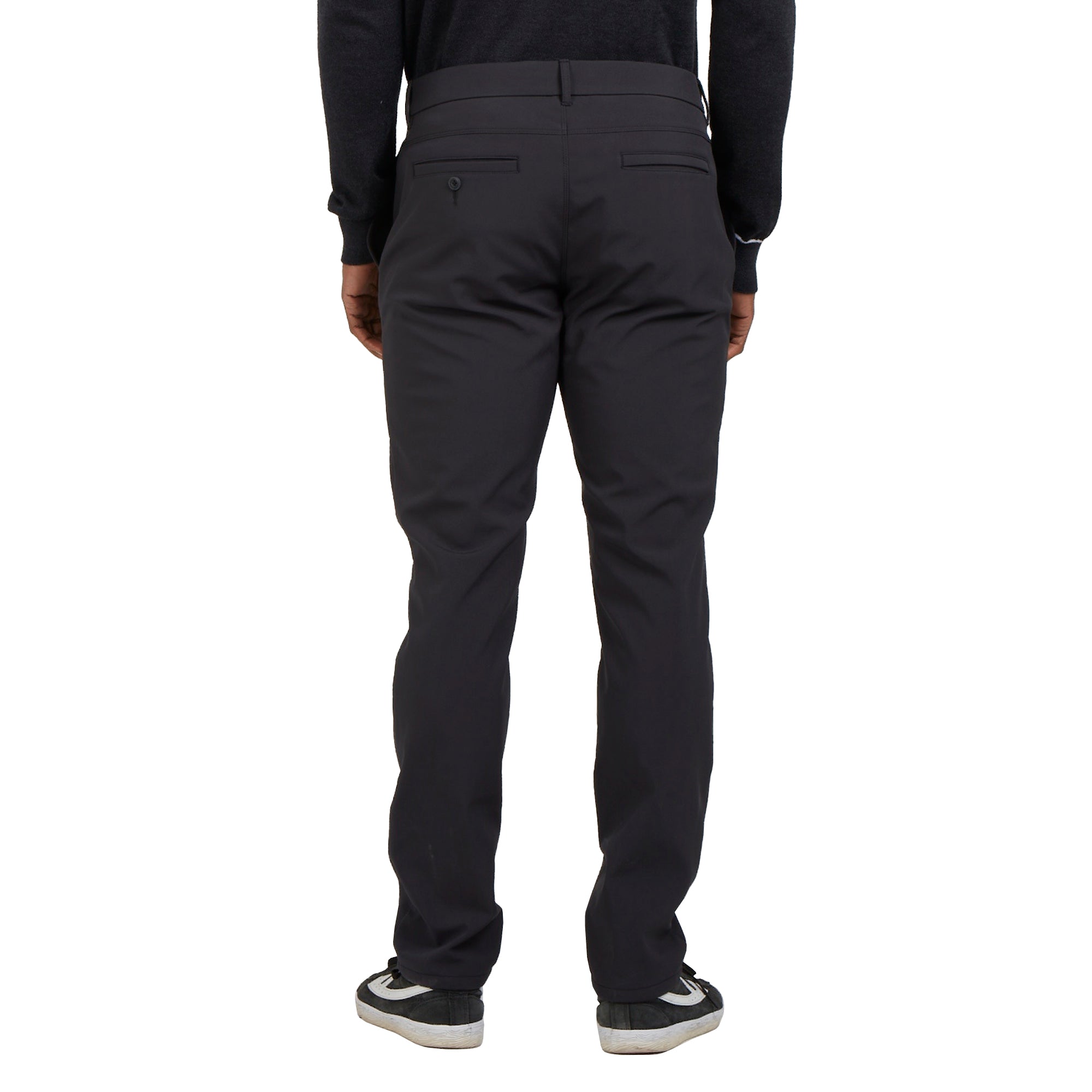 Original Penguin Golf Flat Front Thermal Trousers - Caviar