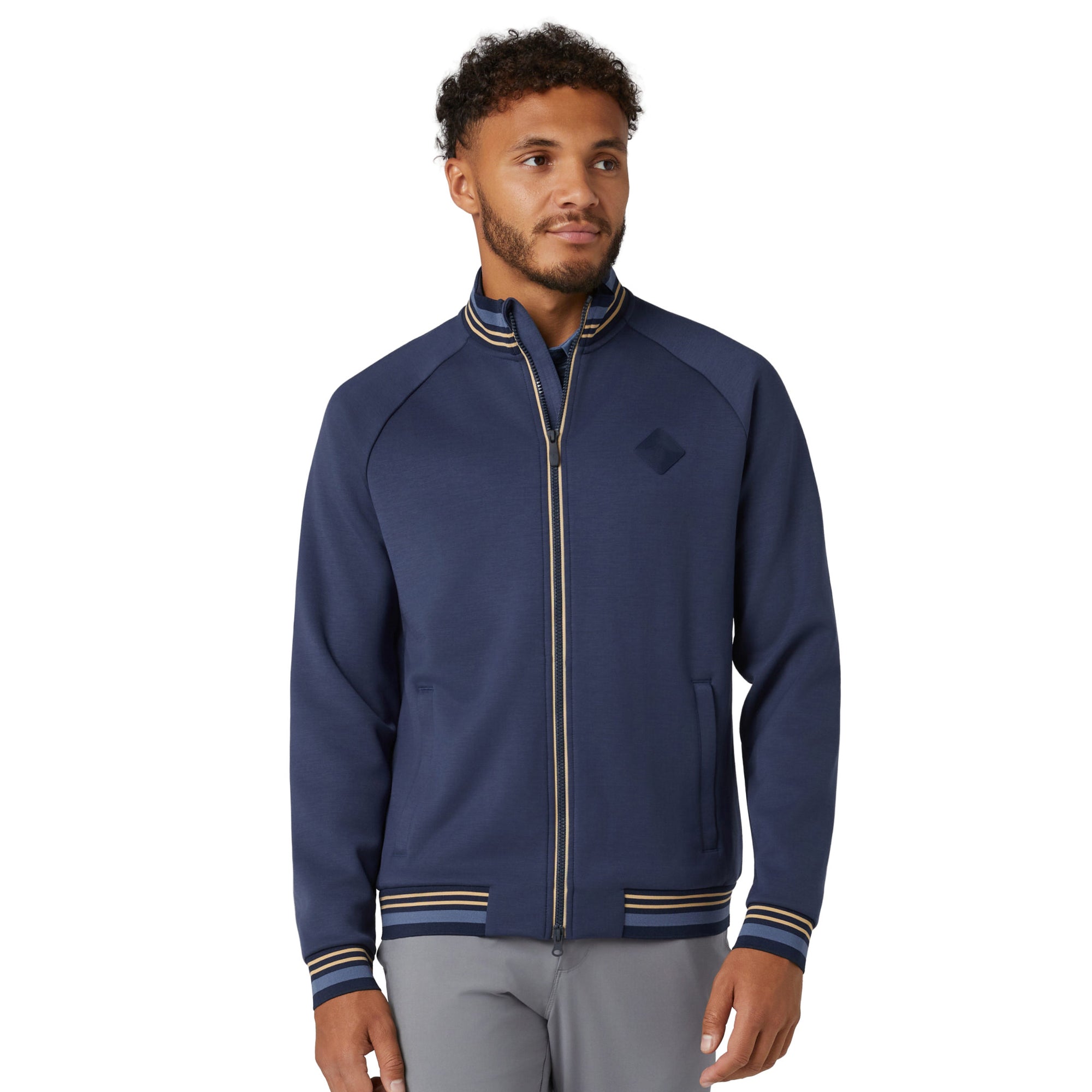 Original Penguin Golf Pete's Heritage Knit Track Jacket