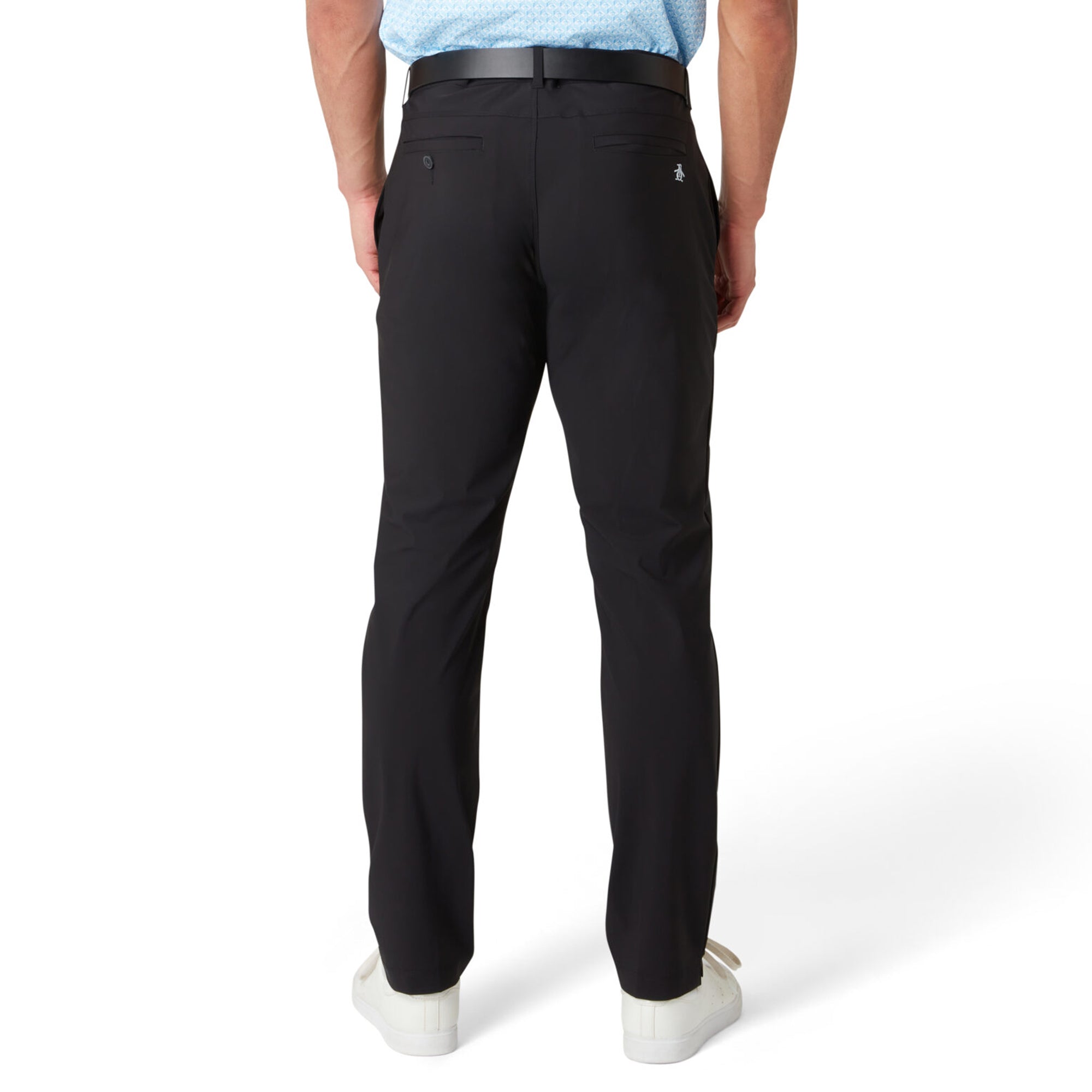 ガッチャン1PIU1UGUALE3GOLFPLAYERSRIB PANTS Original Penguin Golf Players Trousers - Caviar 001 - OGKBSF44-001