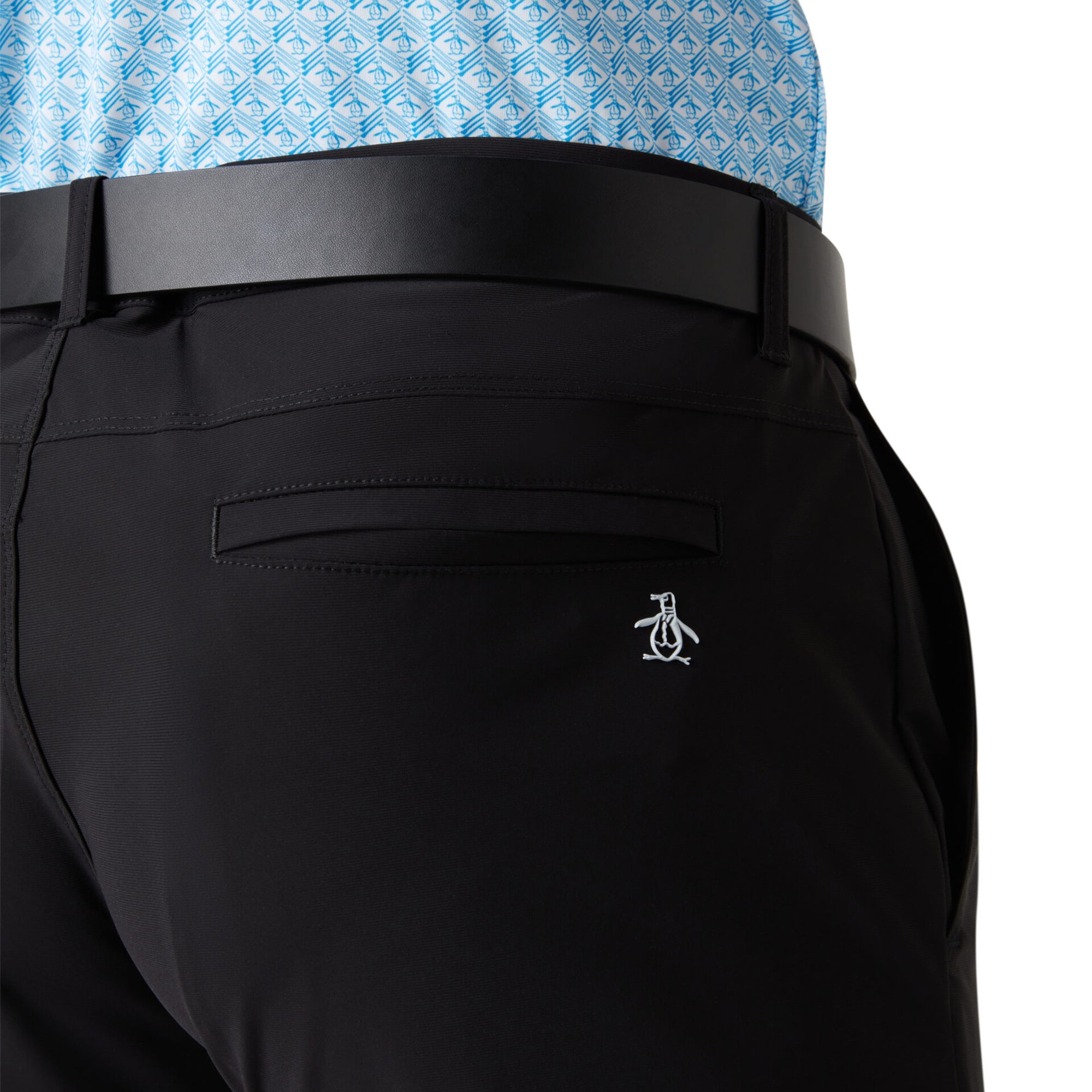 Original Penguin Golf Players Trousers - Caviar 001 - OGKBSF44-001