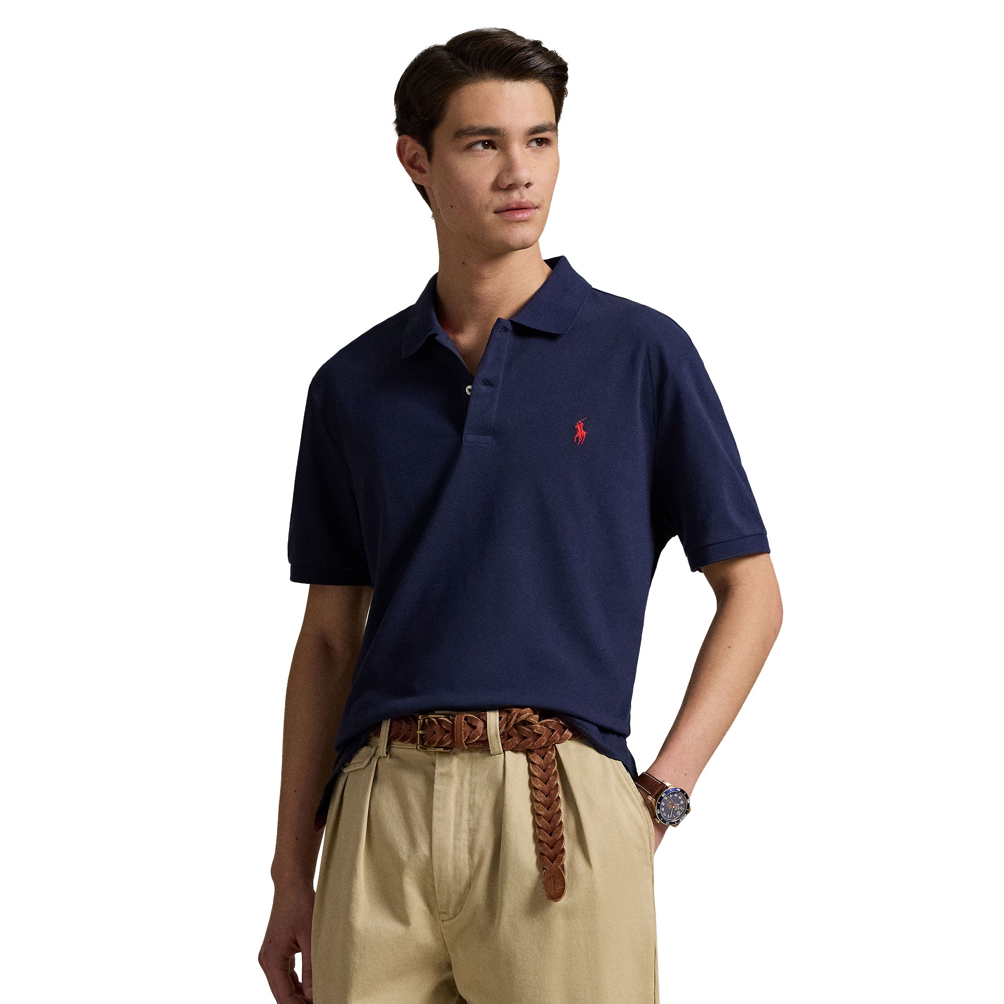 Polo Golf Ralph Lauren Performance Mesh Shirt Refined Navy 003