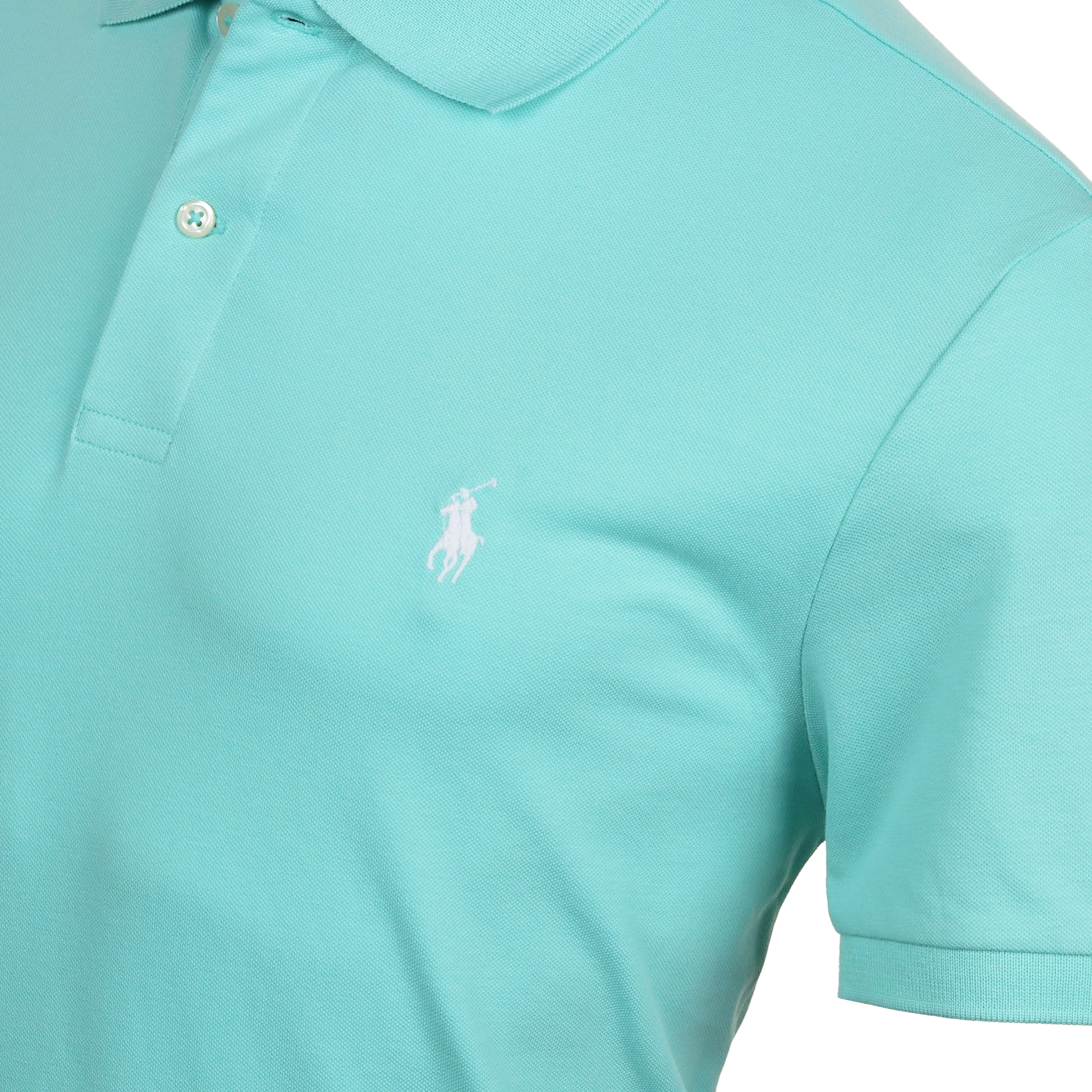 Polo Golf Ralph Lauren Stretch Pique Shirt 710939753 Light Mint 005