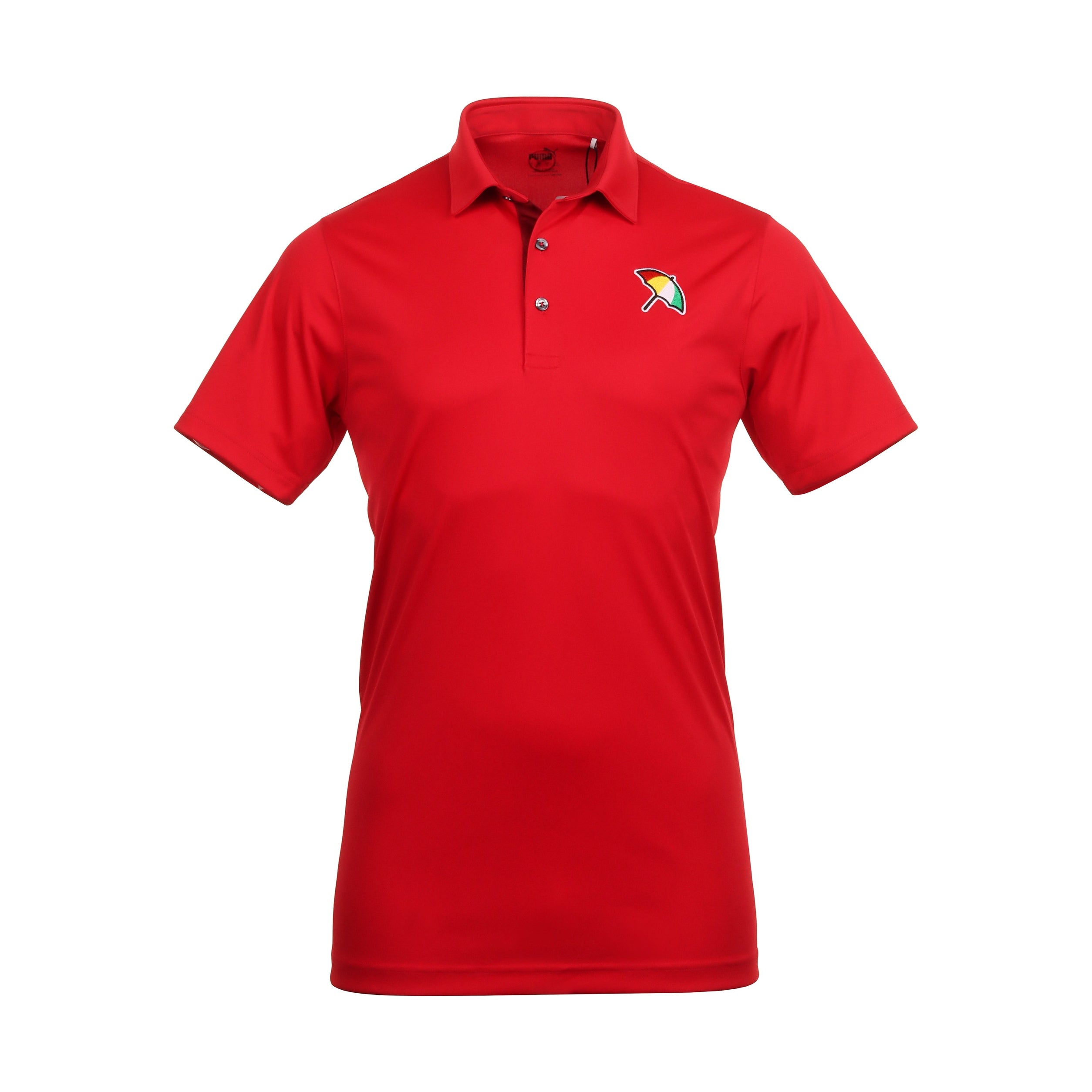 Red puma golf shirt discount