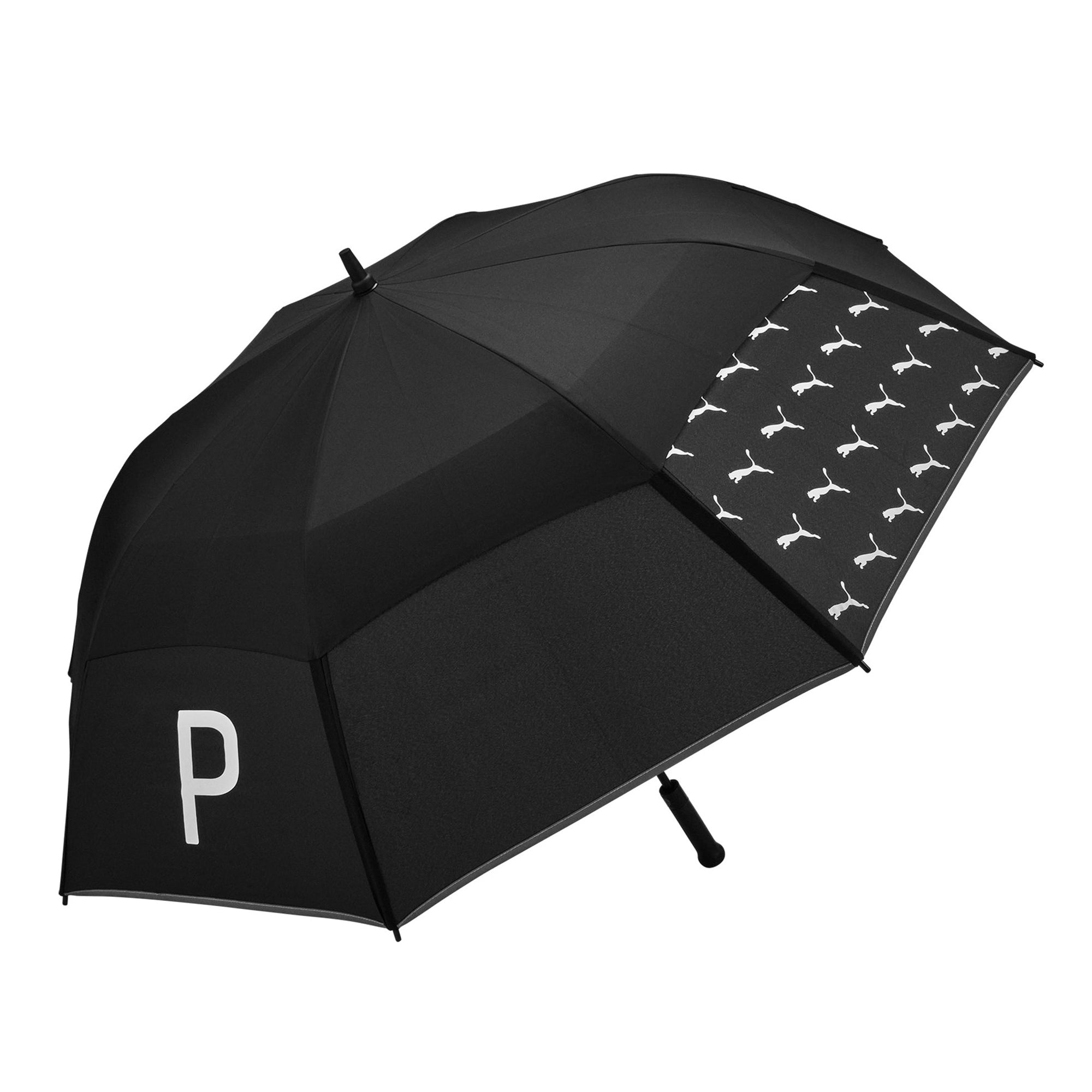 Puma Golf Double Canopy Umbrella - Puma Black/Bright White 01