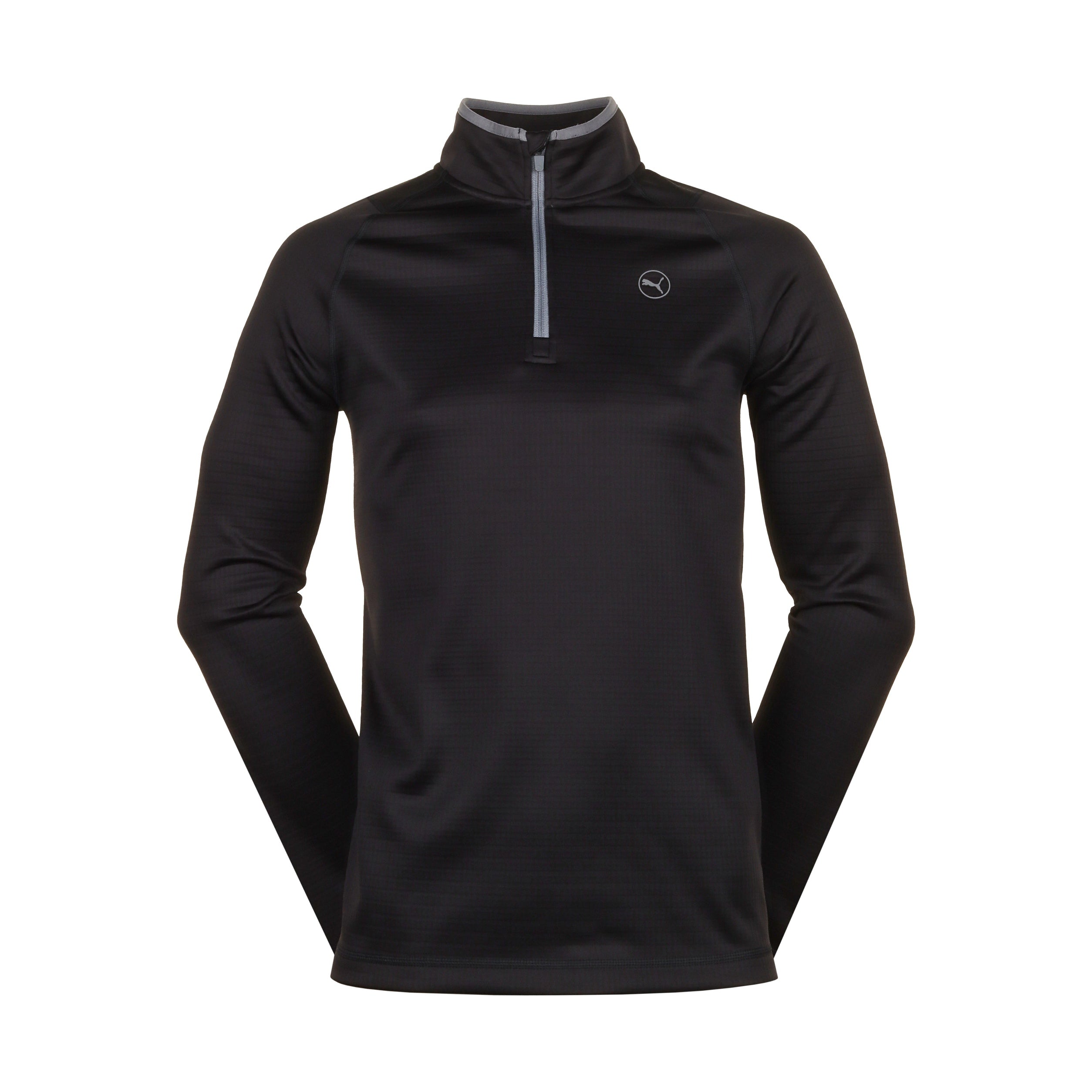 Puma Waffle Fleece 1/4 Zip Pullover - Blue Crystal Puma Waffle Fleece 1/4 Zip Pullover - Blue Crystal