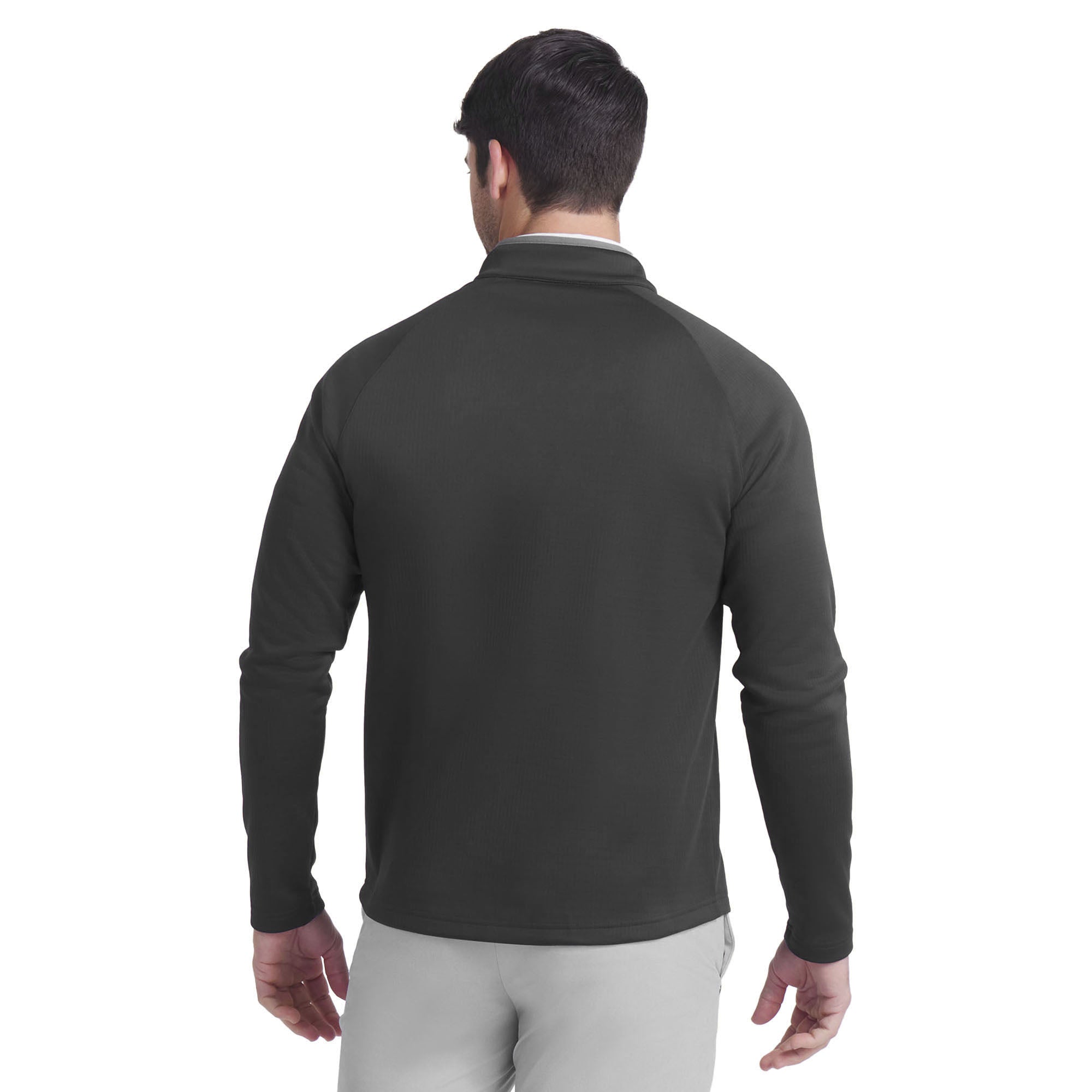 Puma Golf Waffle Fleece 1/4 Zip - Puma Black 01 - 632266 - Function18