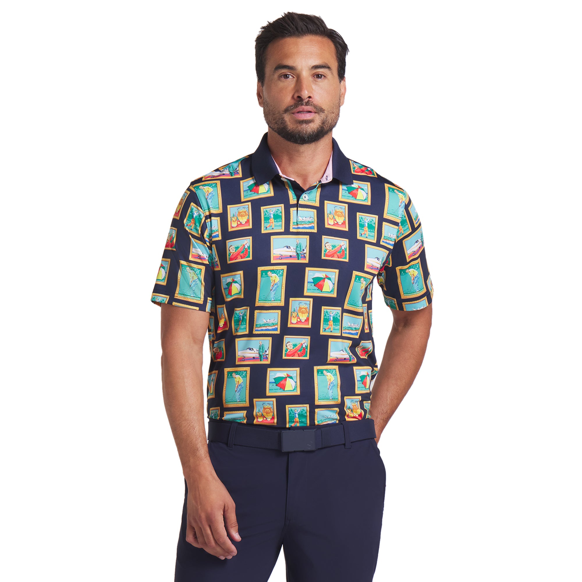 Puma Golf X Arnold Palmer Photo Shirt - Deep Navy 01 - 629558-01 -  Function18 | Restrictedgs