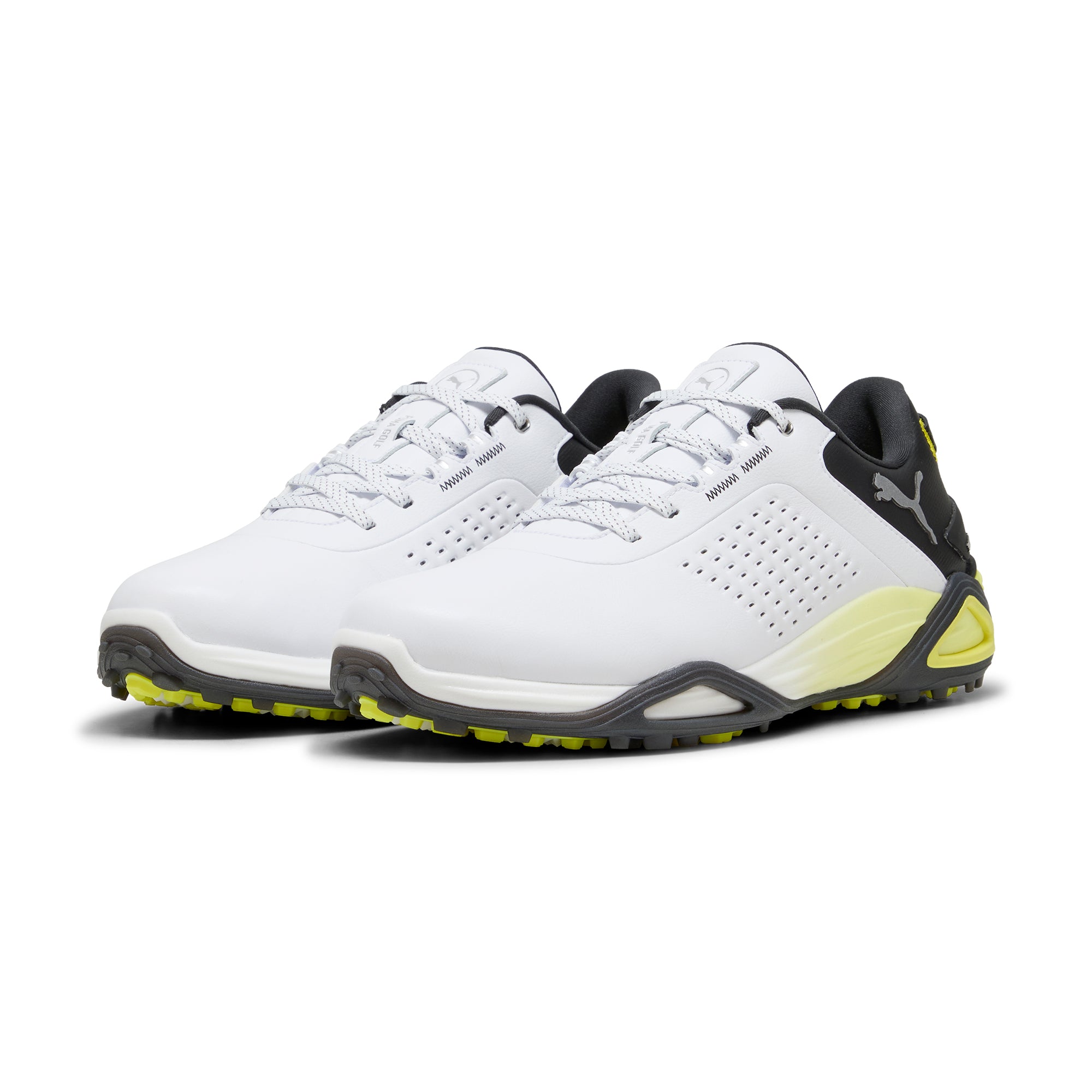 Puma Shadowcat Nitro Leather Golf Shoes - Puma White/Puma Black 04