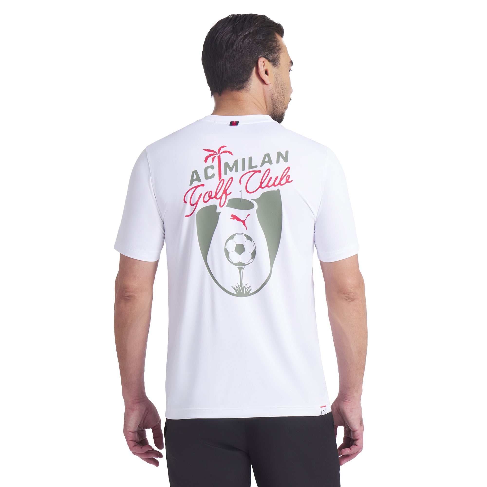 Puma x AC Milan Golf Club T-Shirt - White Glow 01 - 633747-01
