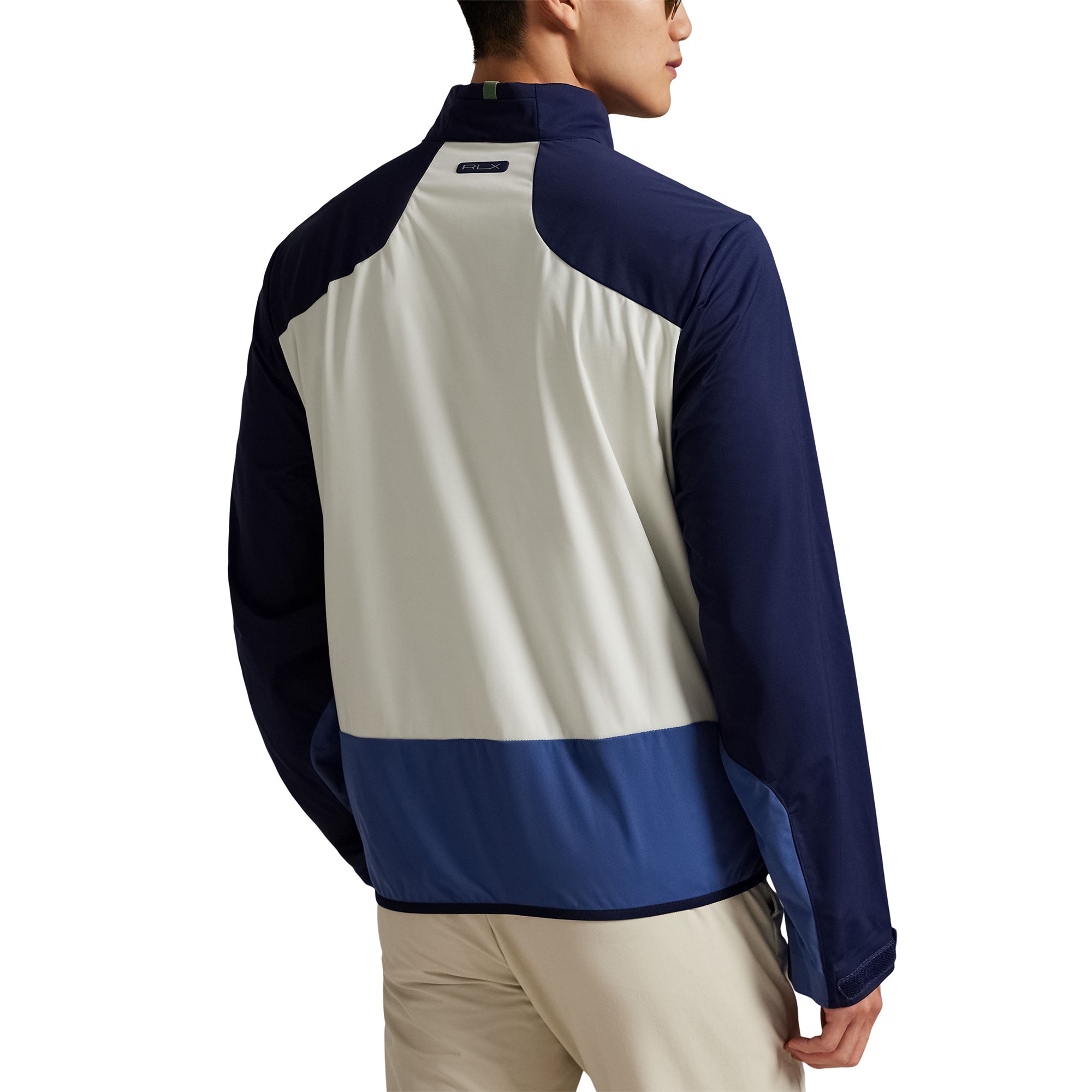 RLX Ralph Lauren Colour Block Packable Jacket - Old Royal Multi
