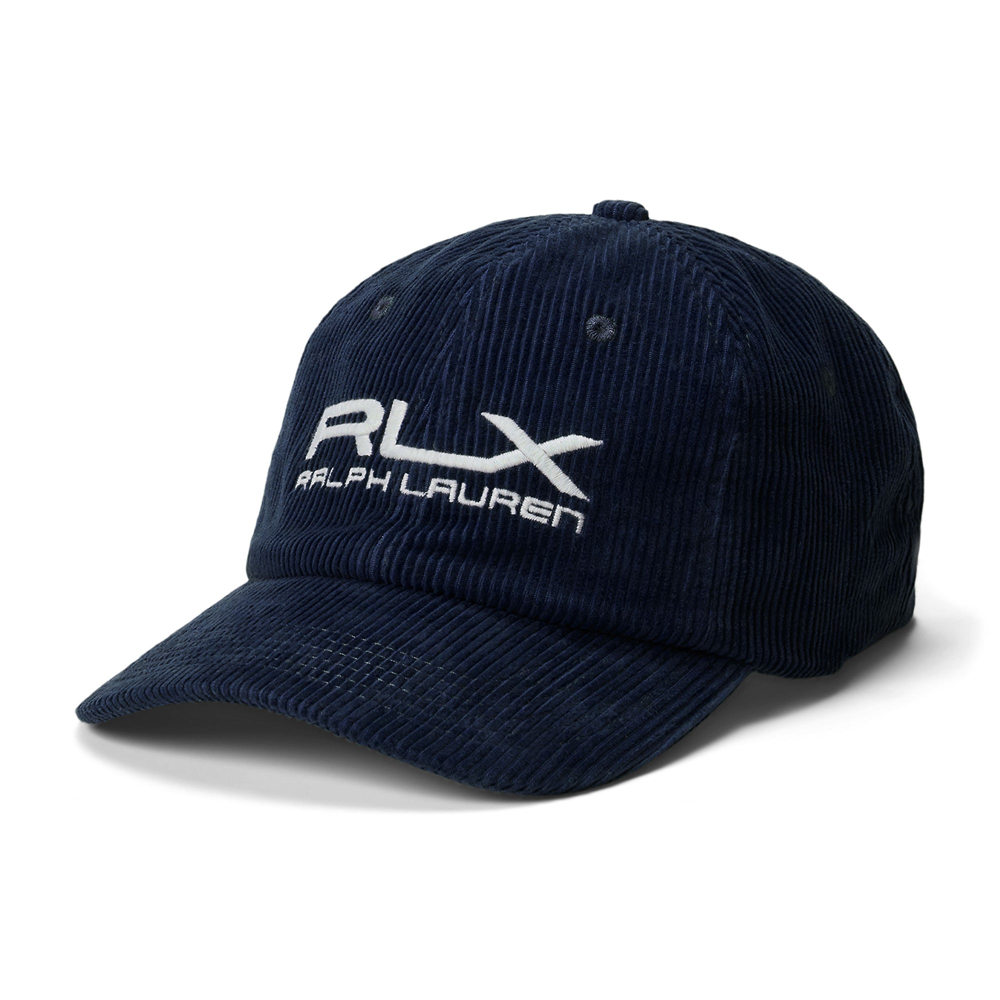 RLX Ralph Lauren Corduroy Sports Cap - Refined Navy 001
