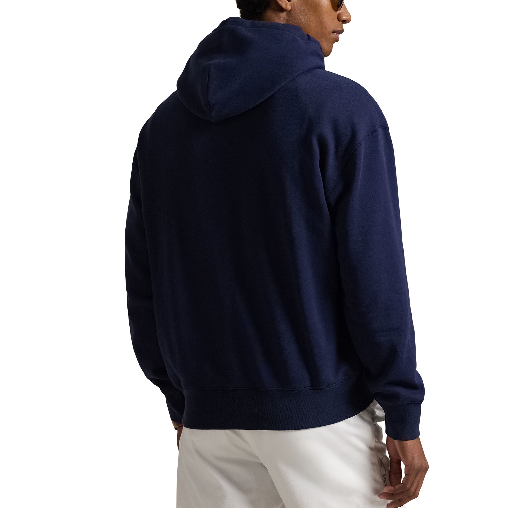 RLX Ralph Lauren Fleece Graphic Hoodie - Refined Navy 001