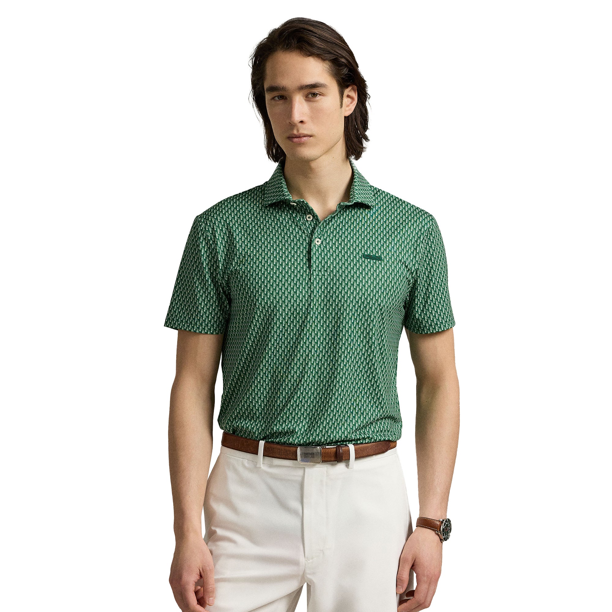 RLX Ralph Lauren Golf Bags Polo Shirt Kelly Green 002