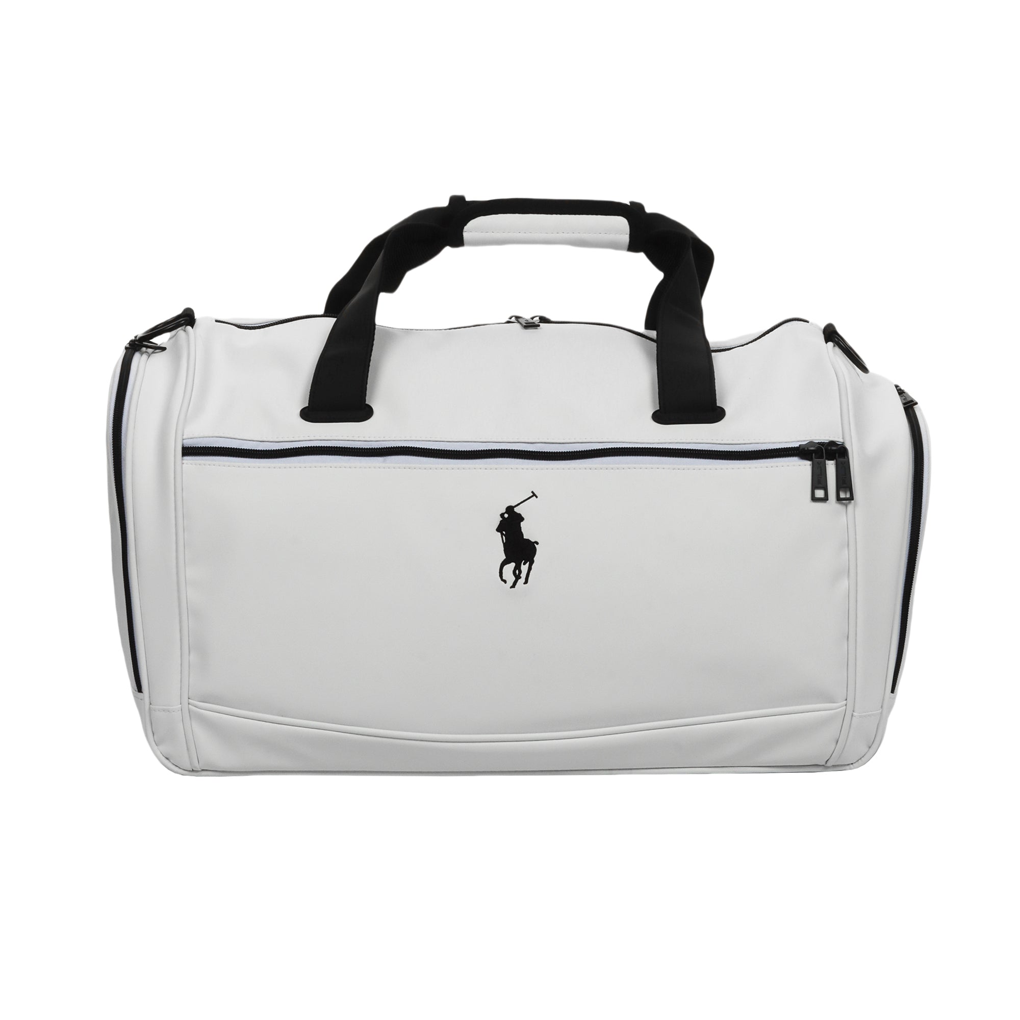 RLX Ralph Lauren Golf Logo Boston Bag - White Mutli 002