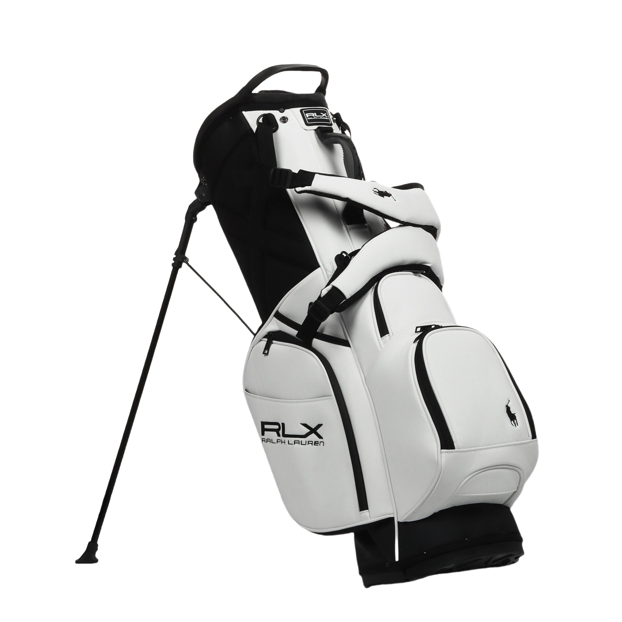 RLX Ralph Lauren Golf Stand Bag - White Multi 002 - 453966806-002