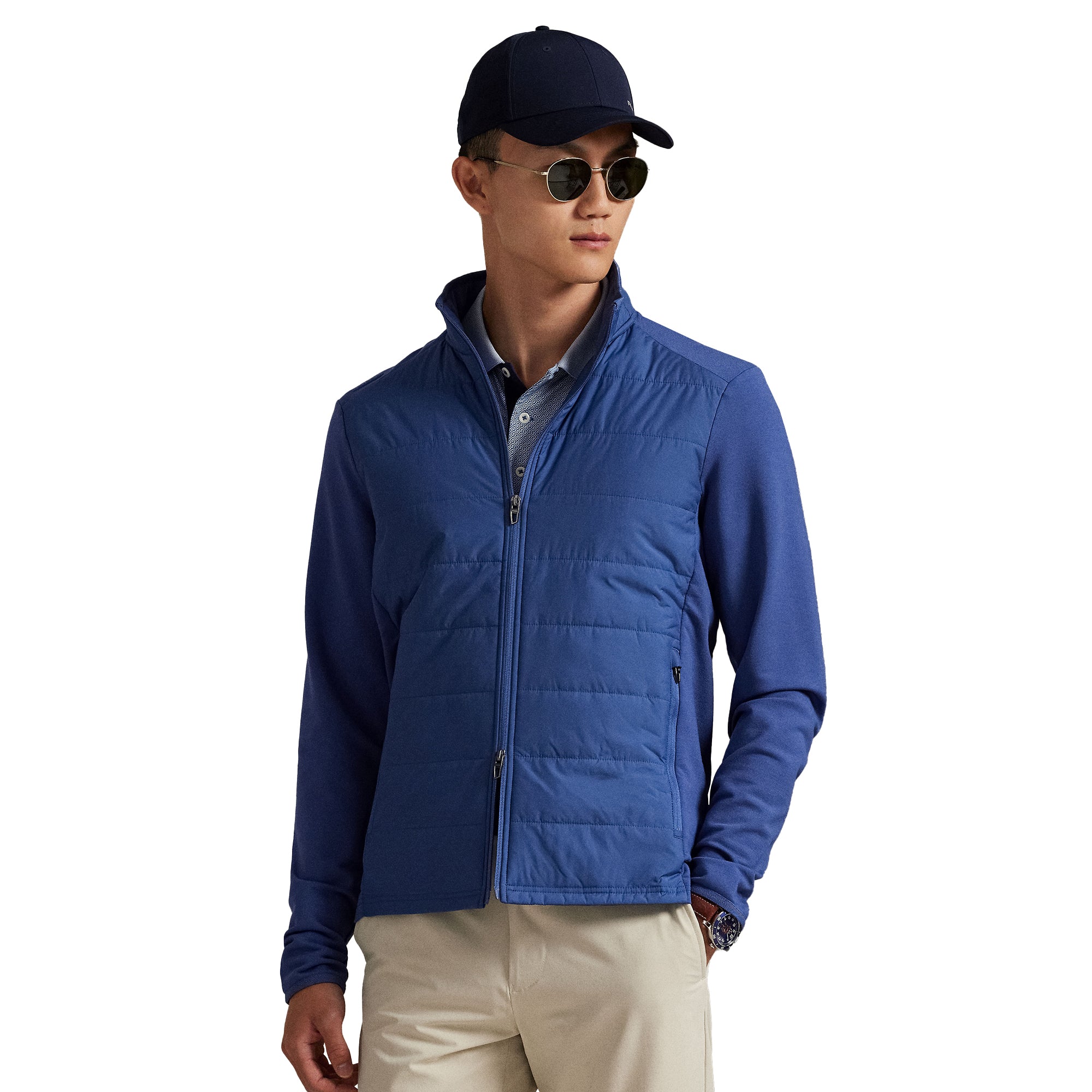 RLX Ralph Lauren Hybrid Mockneck Jacket - Old Royal 003