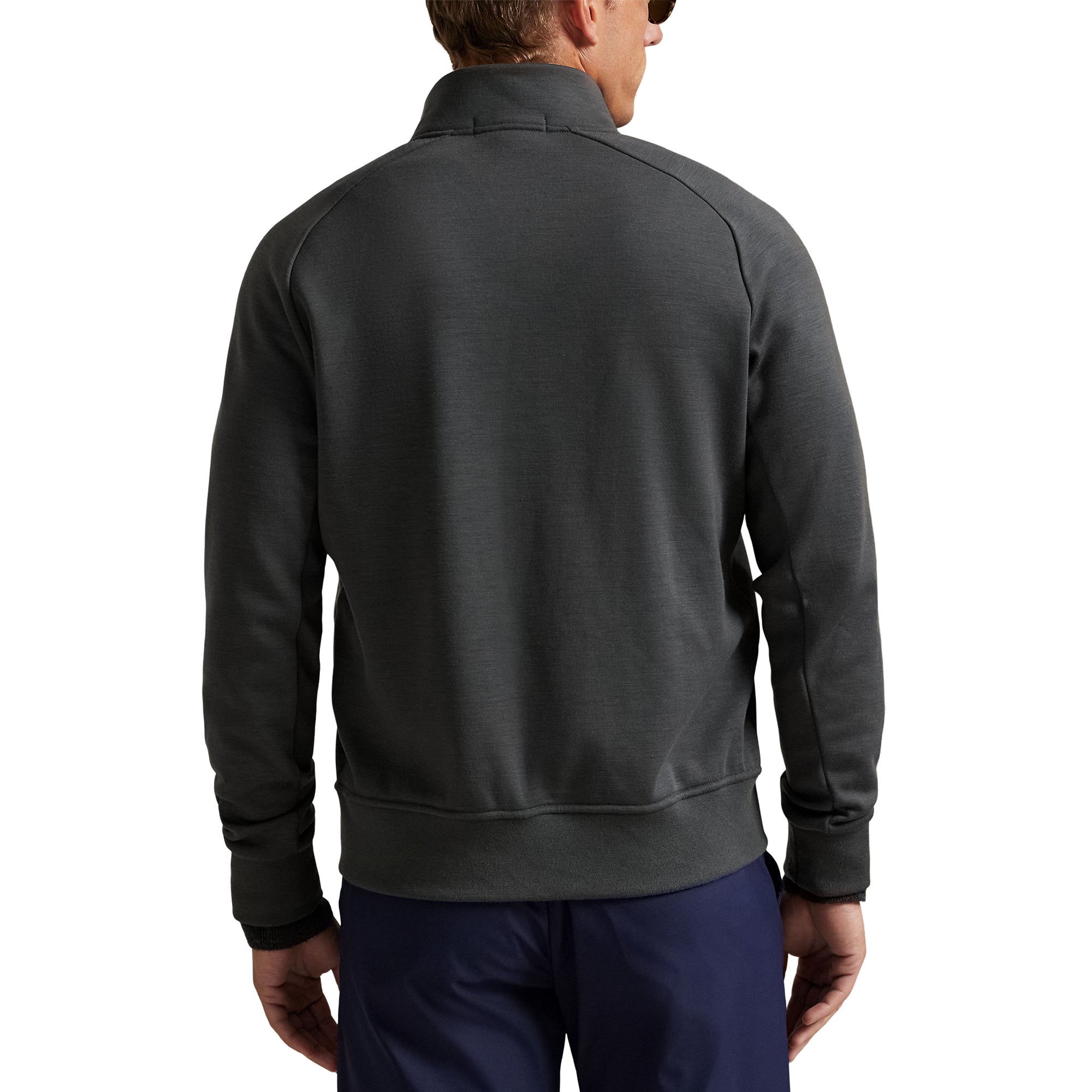 RLX Ralph Lauren Hybrid Full Zip Jacket - Charcoal Grey 002