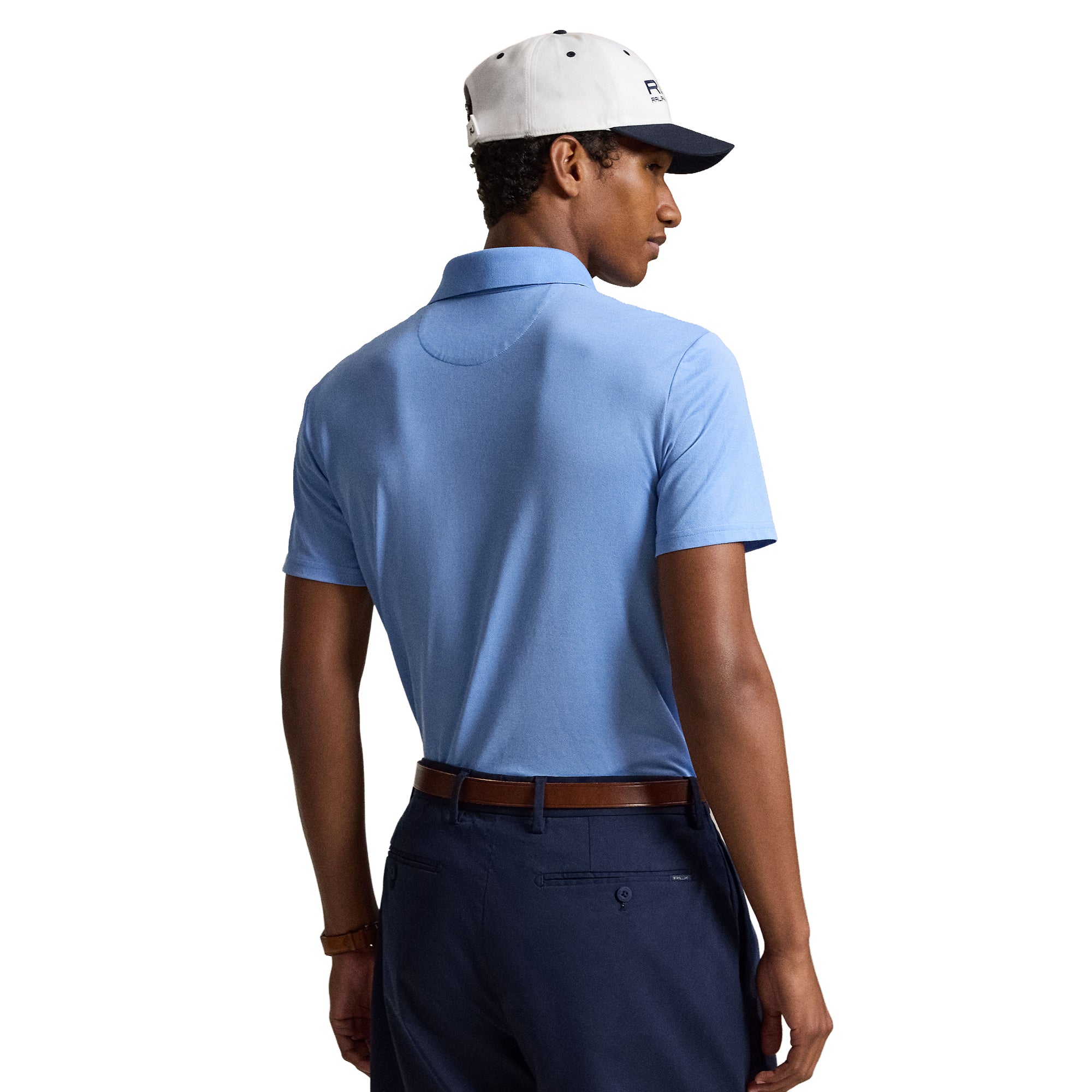 RLX Ralph Lauren Performance Golf Polo Shirt - Bristol Blue 004