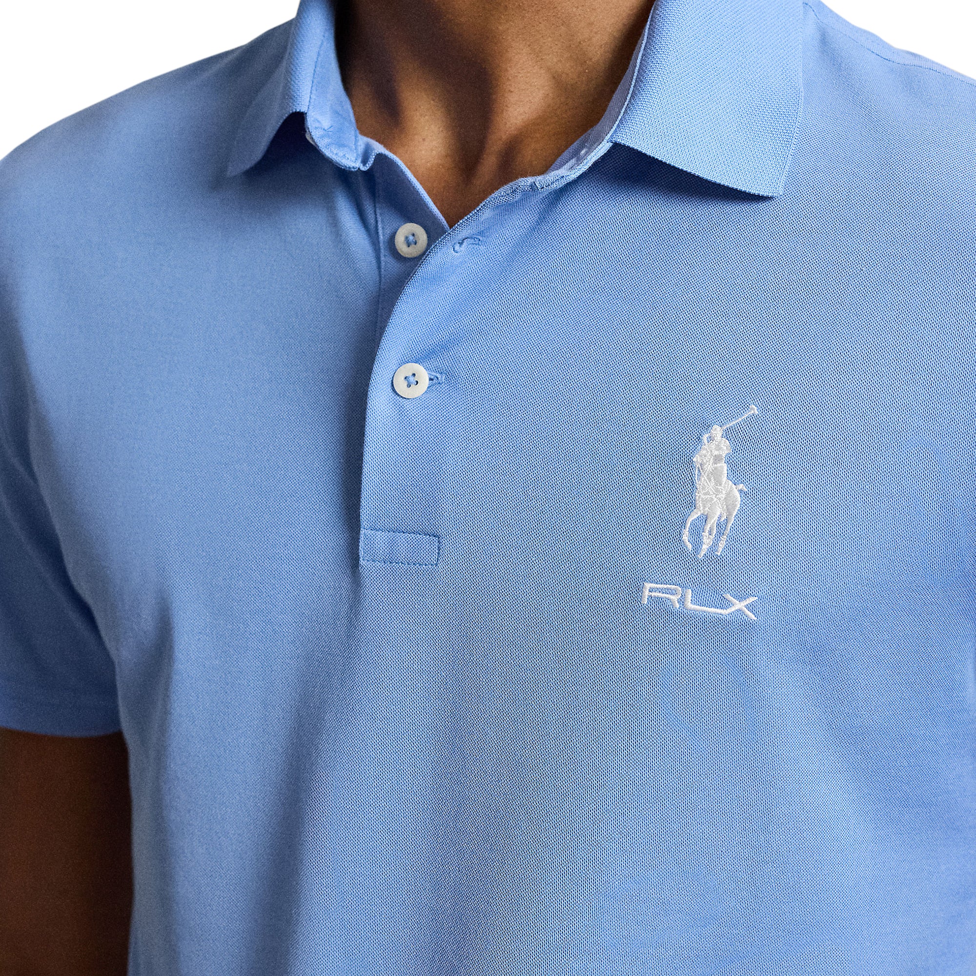 RLX Ralph Lauren Performance Golf Polo Shirt - Bristol Blue 004