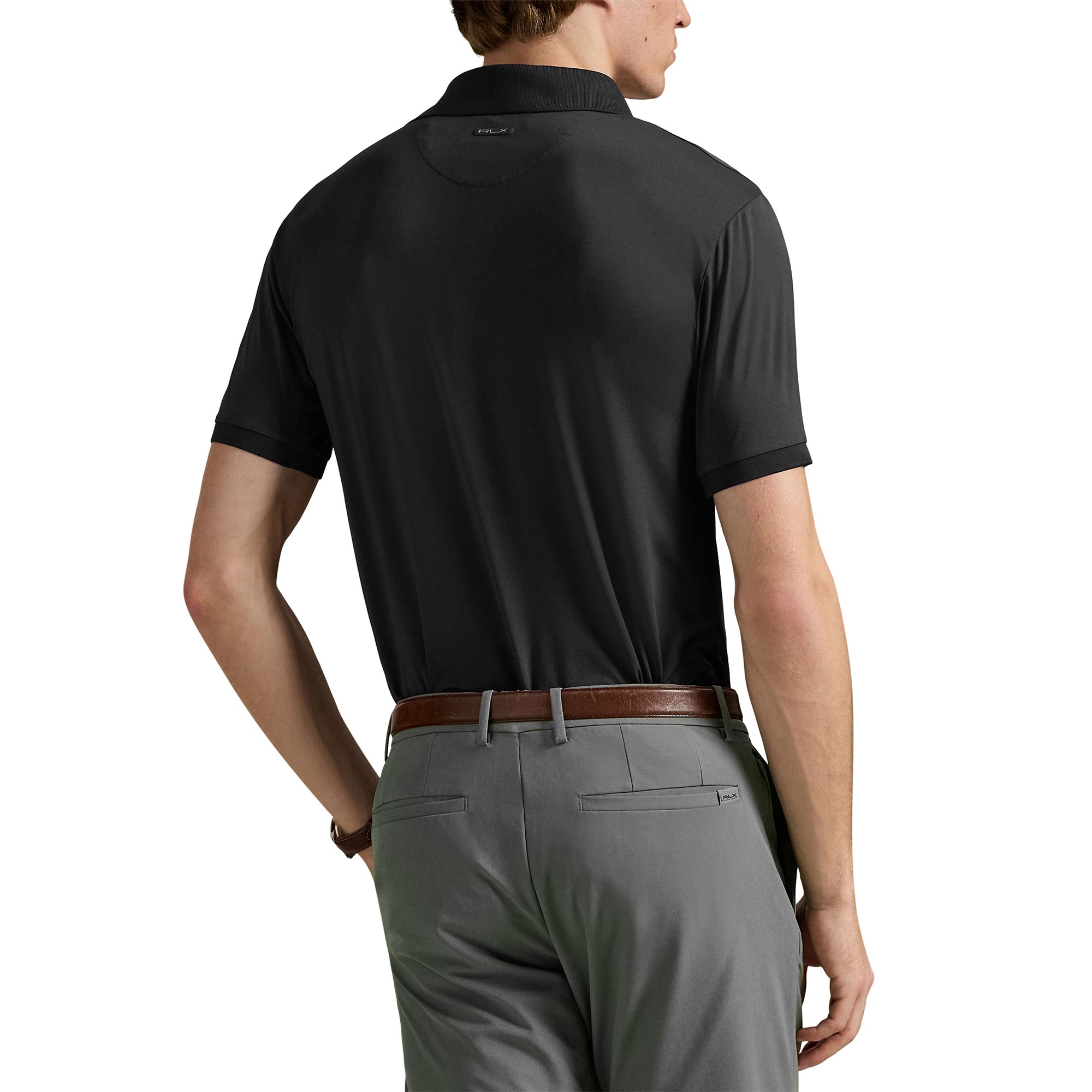 RLX Ralph Lauren Performance Golf Polo Shirt - Polo Black 005