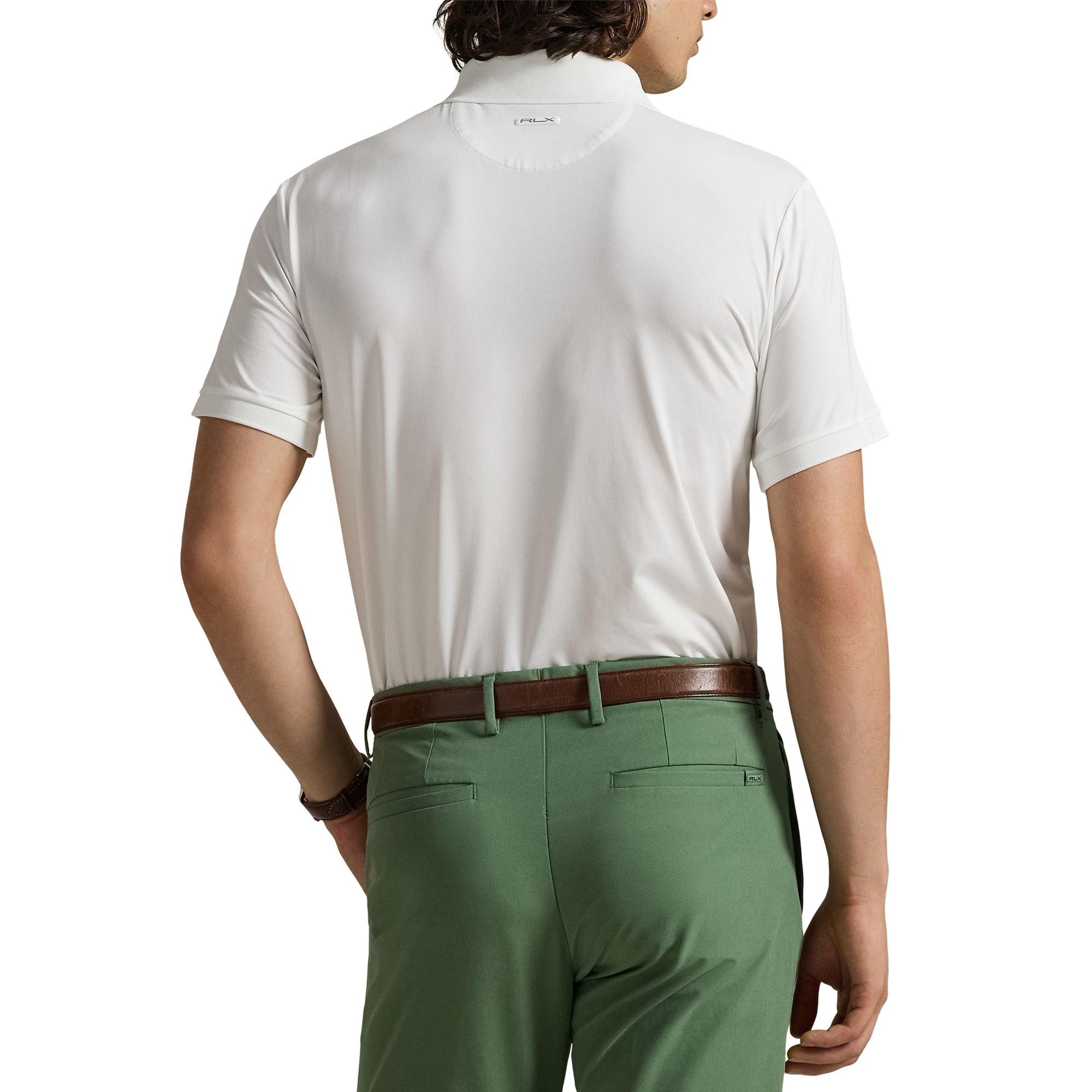 RLX Ralph Lauren Performance Golf Polo Shirt - Ceramic White 010