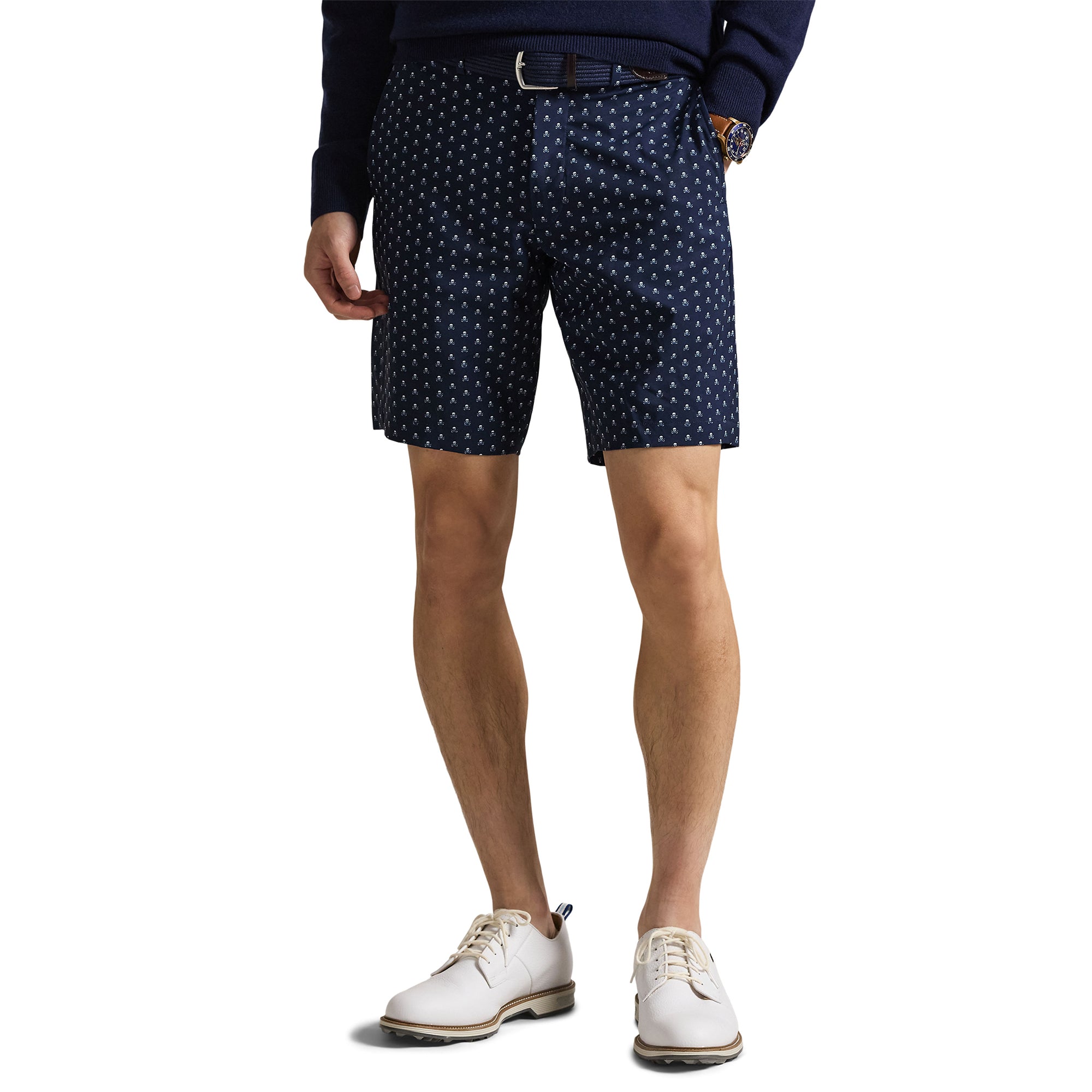 RLX Ralph Lauren Skull Club Shorts - Refined Navy 001 - 785A96594