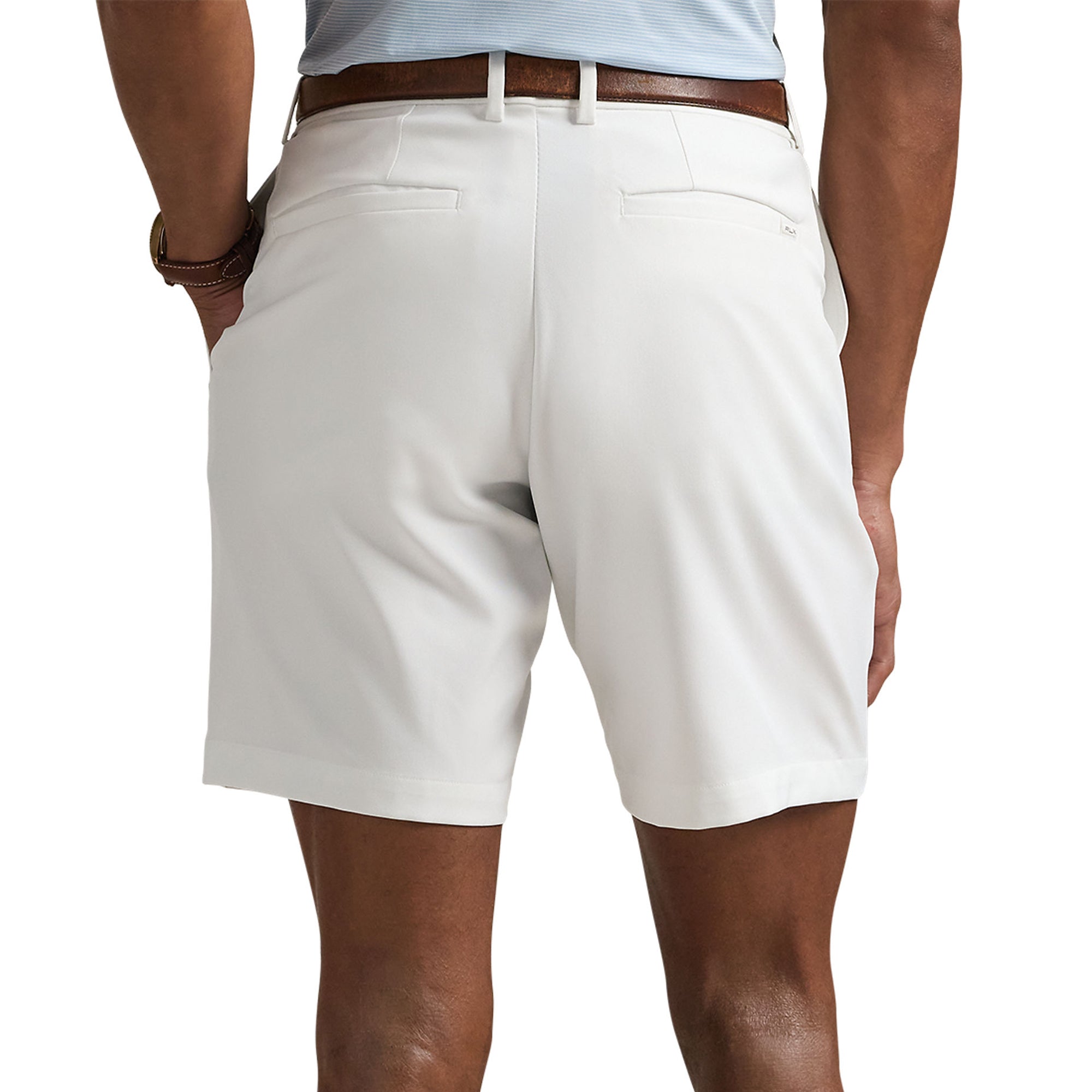 RLX Ralph Lauren Tailored Fit Performance Shorts - White 001
