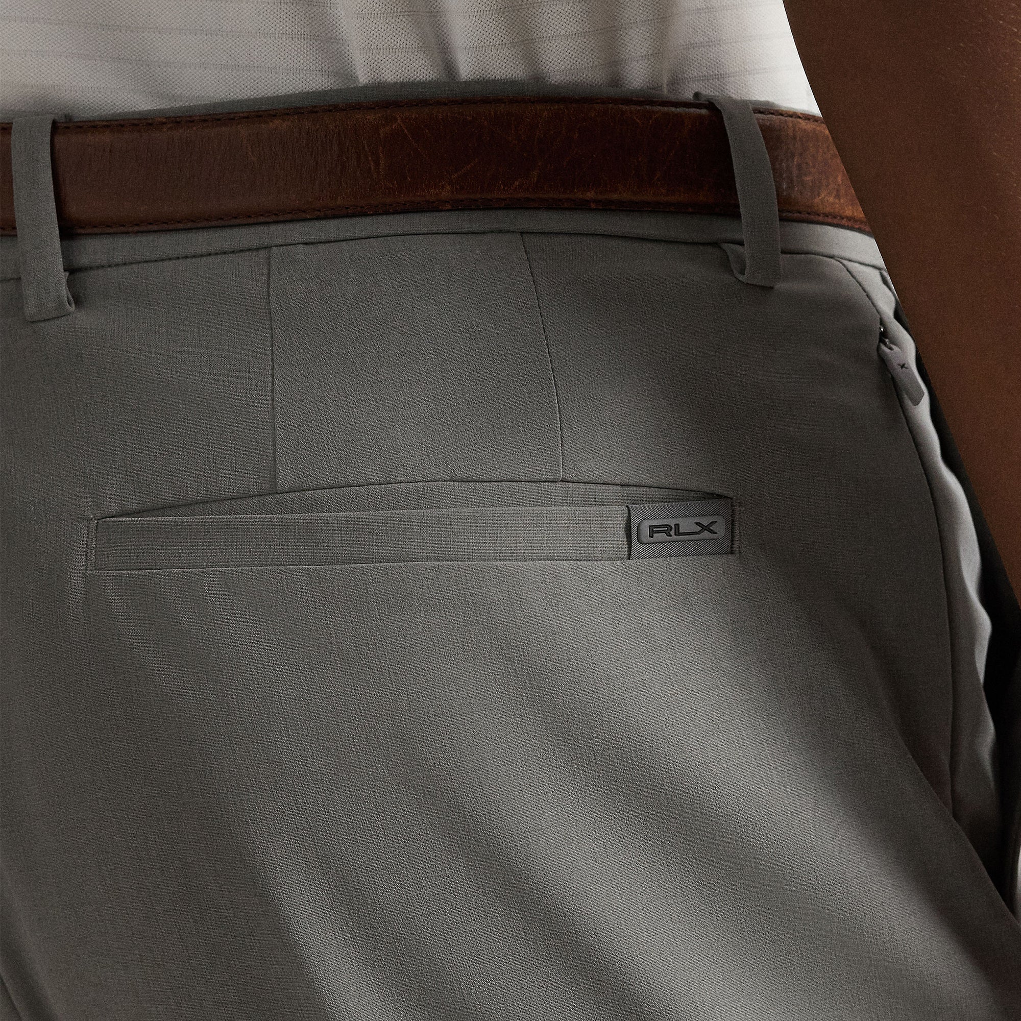 RLX Ralph Lauren Tailored Fit Performance Shorts - Perfect Grey