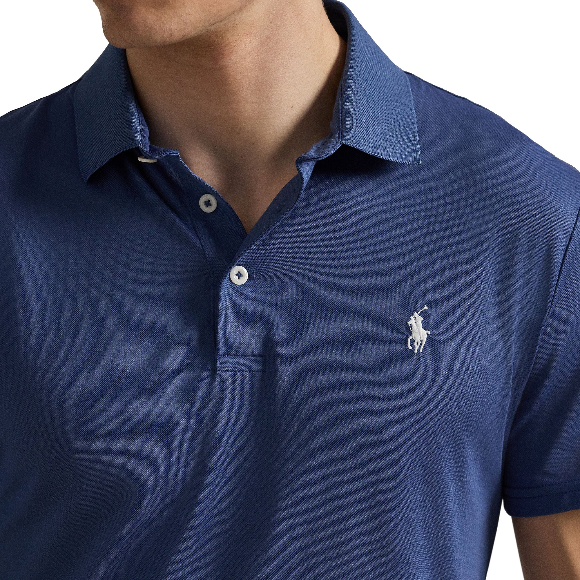 RLX Ralph Lauren Tailored Performance Polo Shirt - Old Royal 003