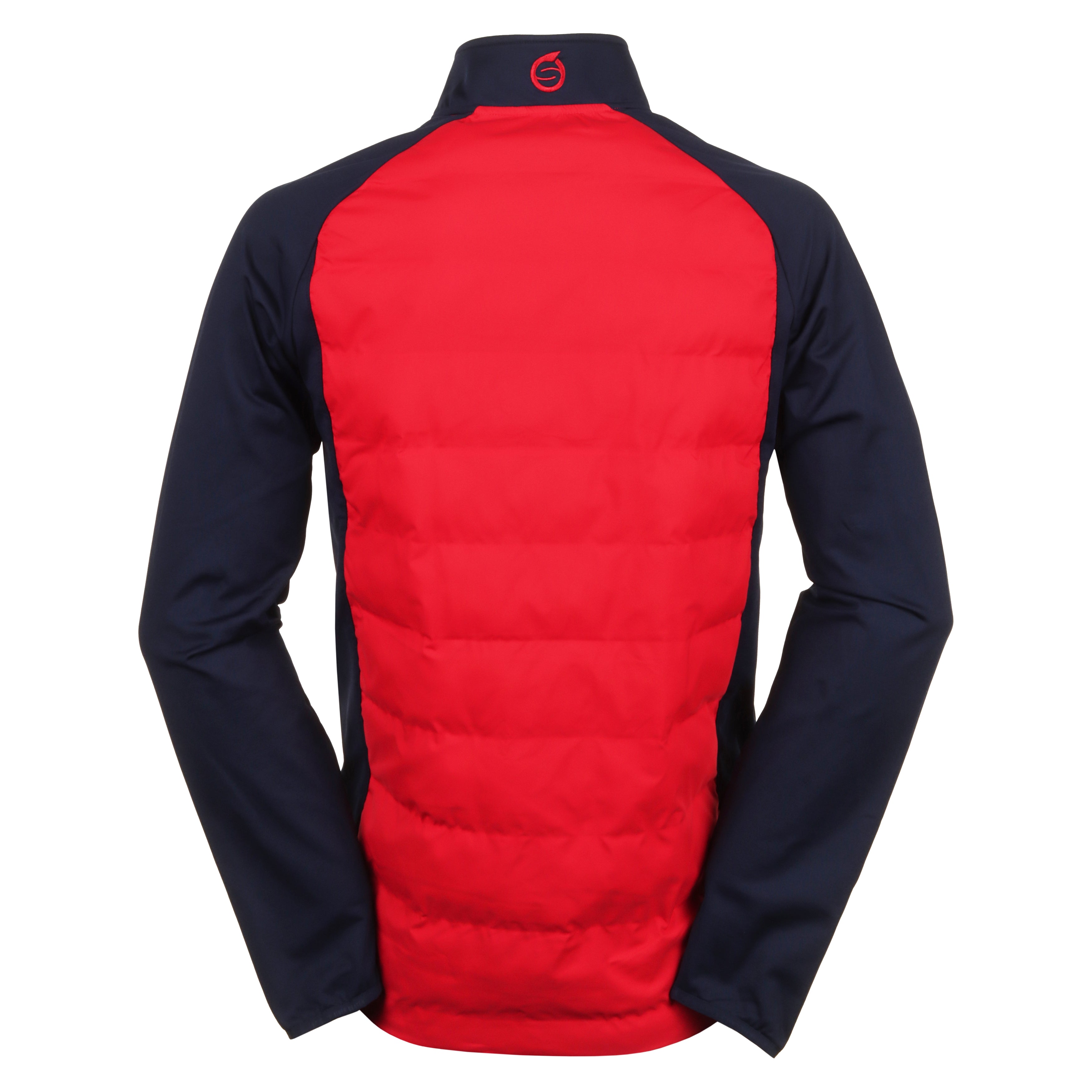 Sunderland Golf Davos Padded Jacket - Red/Navy - SUNMC93-DAV-Red