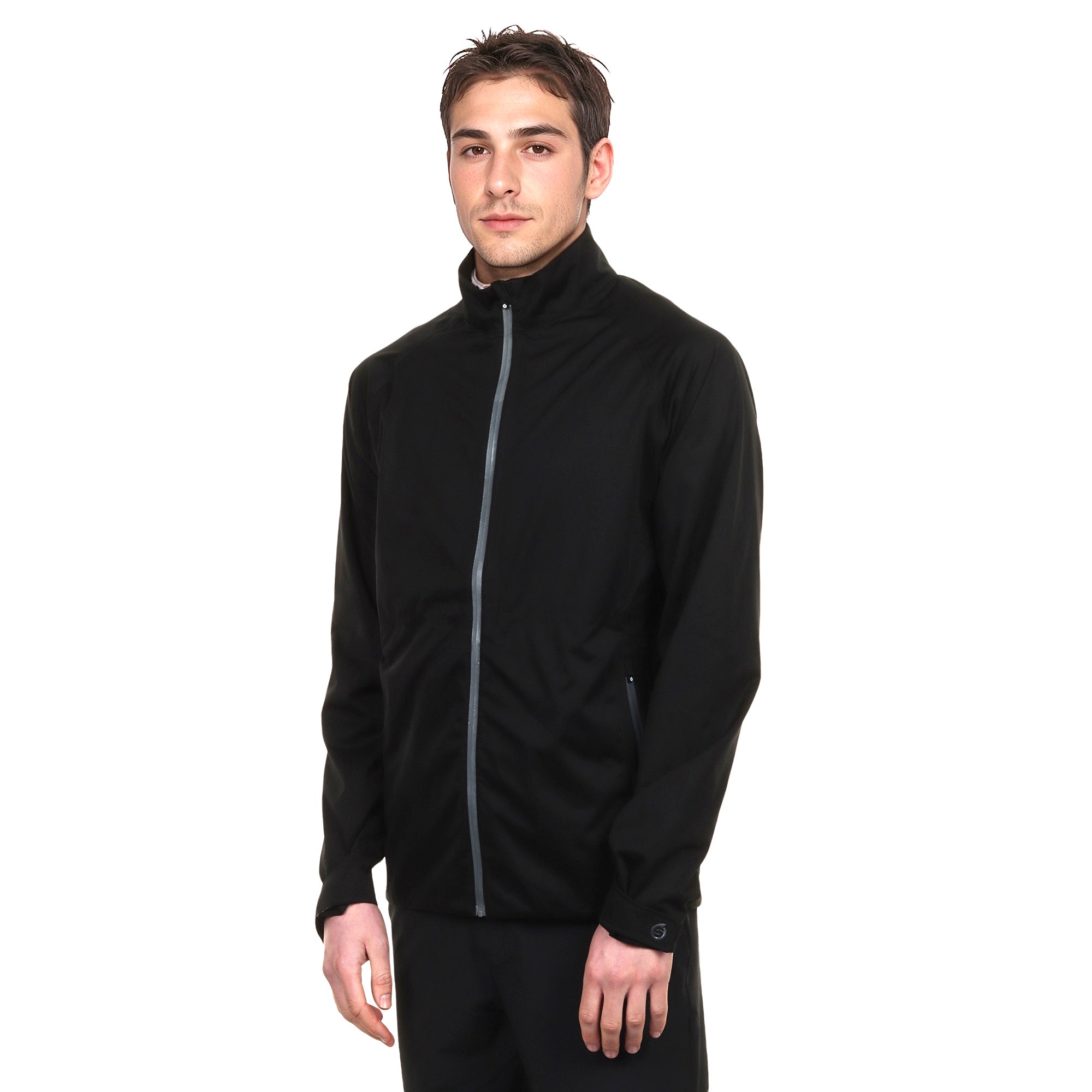 Sunderland Golf WhisperDry Stealth Waterproof Jacket Black