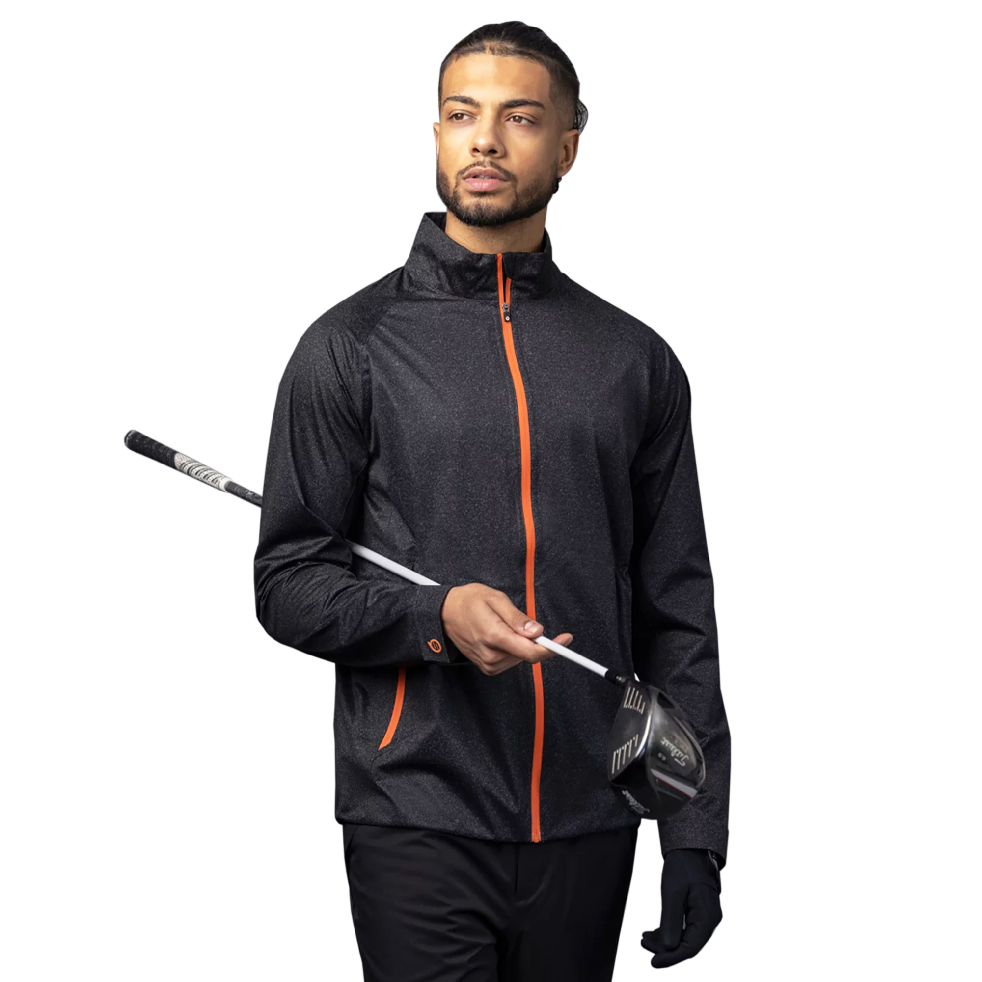 Sunderland Golf WhisperDry Stealth Waterproof Jacket Charcoal