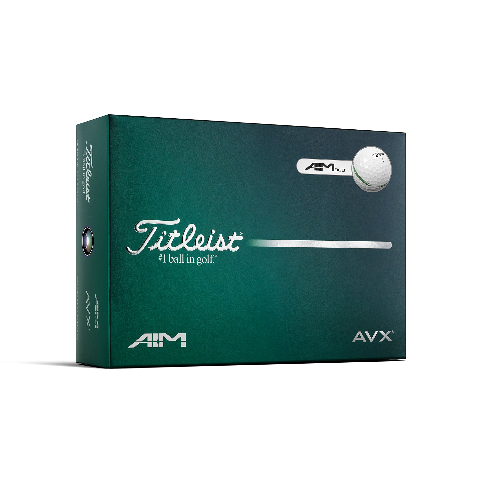 Titleist AVX AIM 360 Golf Balls 2026 - White - T9015S-AIM - Function18