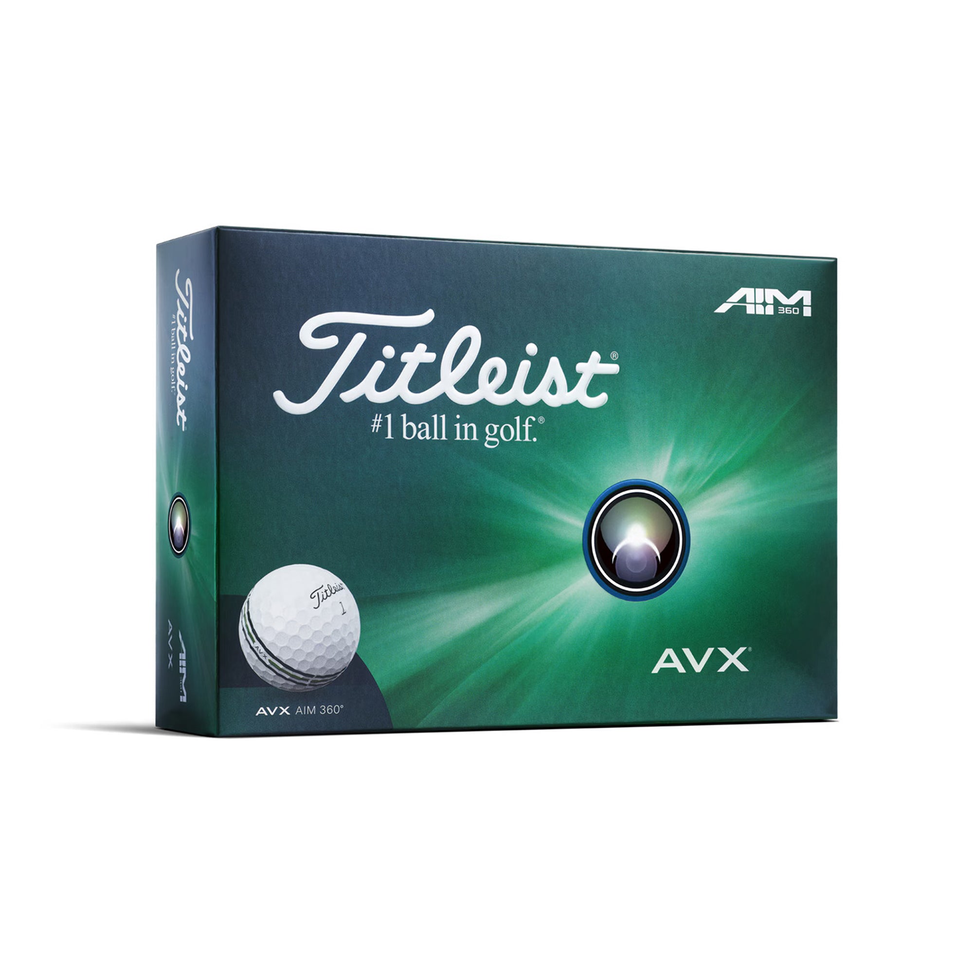 Titleist AVX ゴルフボール AIM 360 New AVX AIM 360° Golf Balls | Titleist