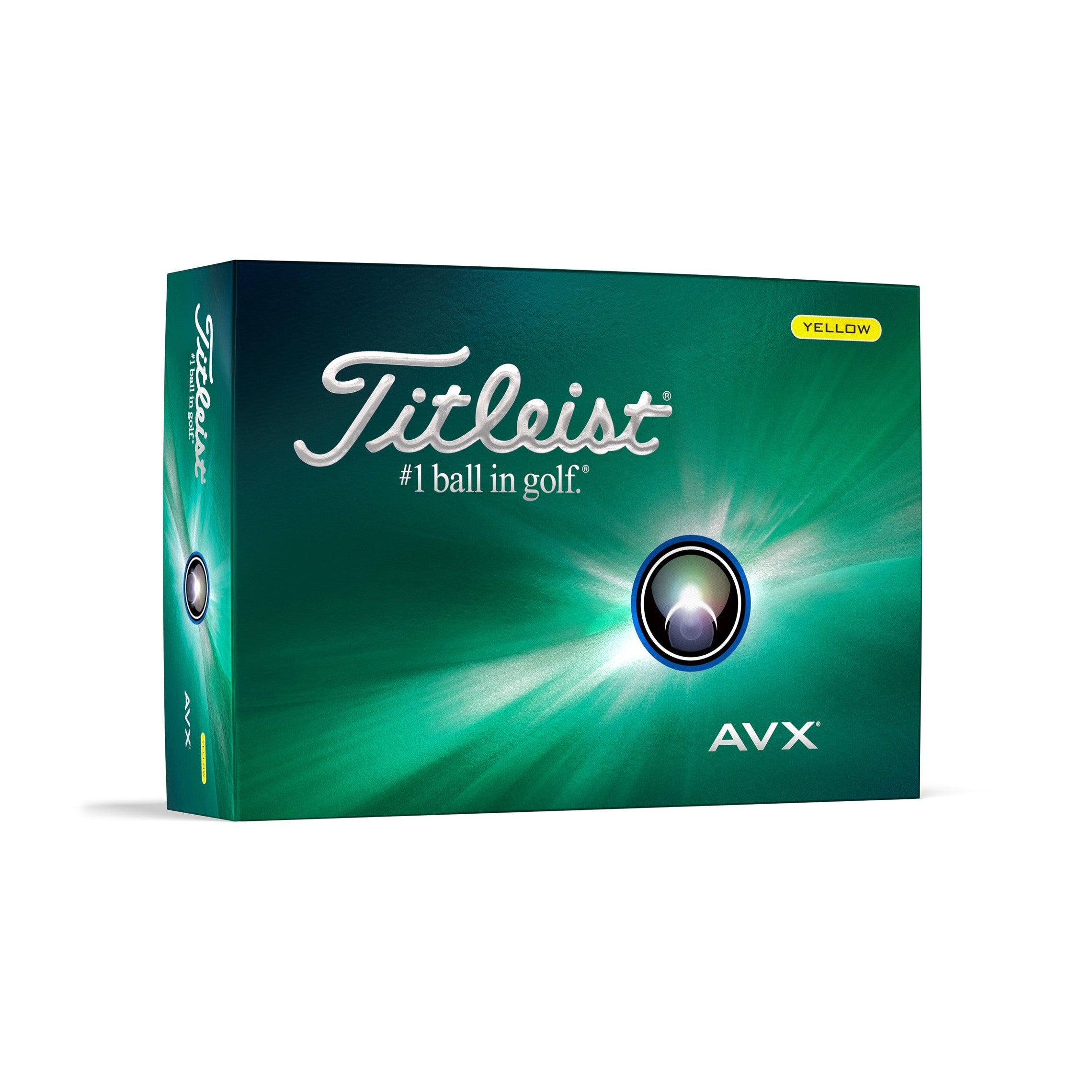 Titleist AVX 2024 Golf Balls - Yellow - T9114S - Function18