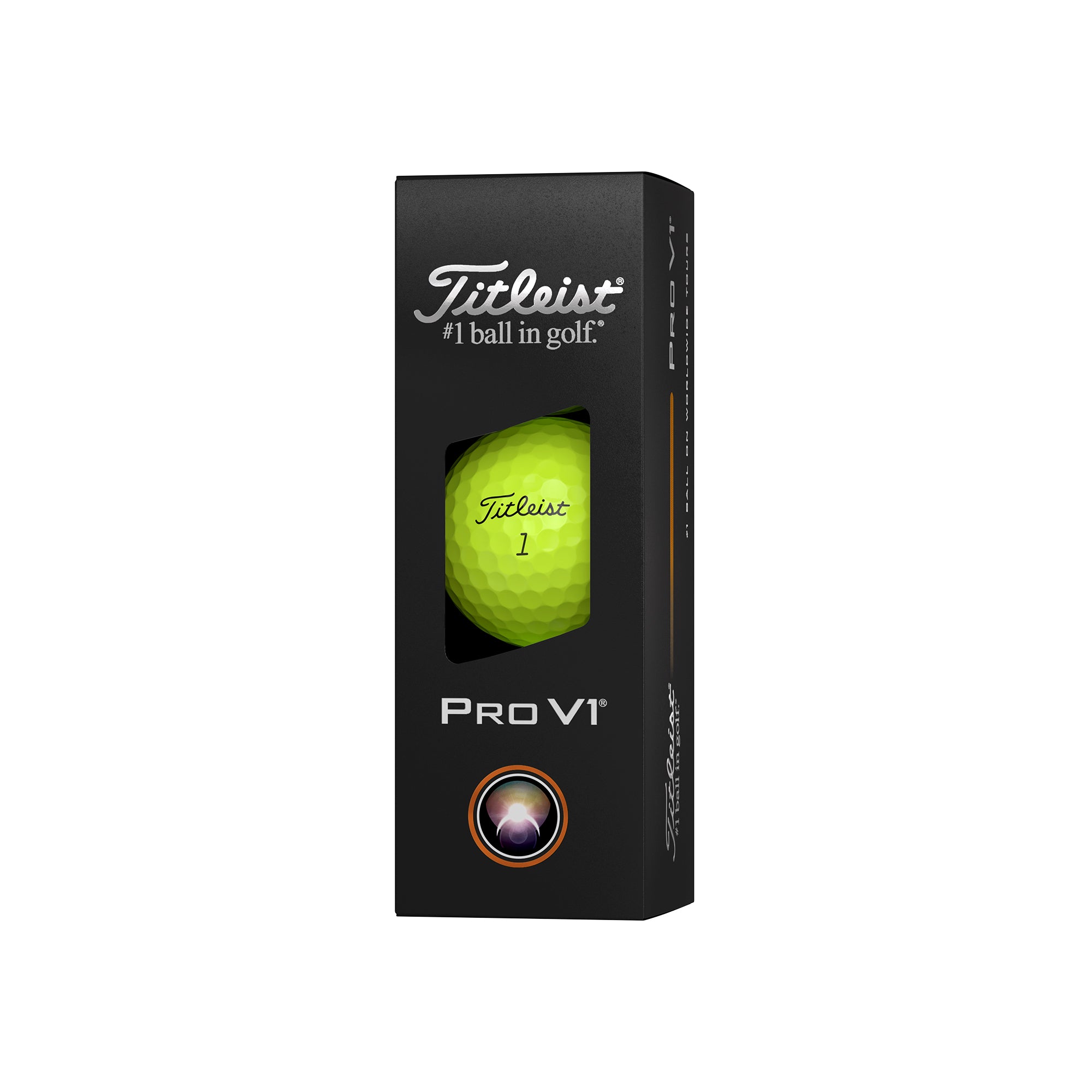 Titleist Pro V1 Golf Balls 2025 - Yellow - T2129S - Function18