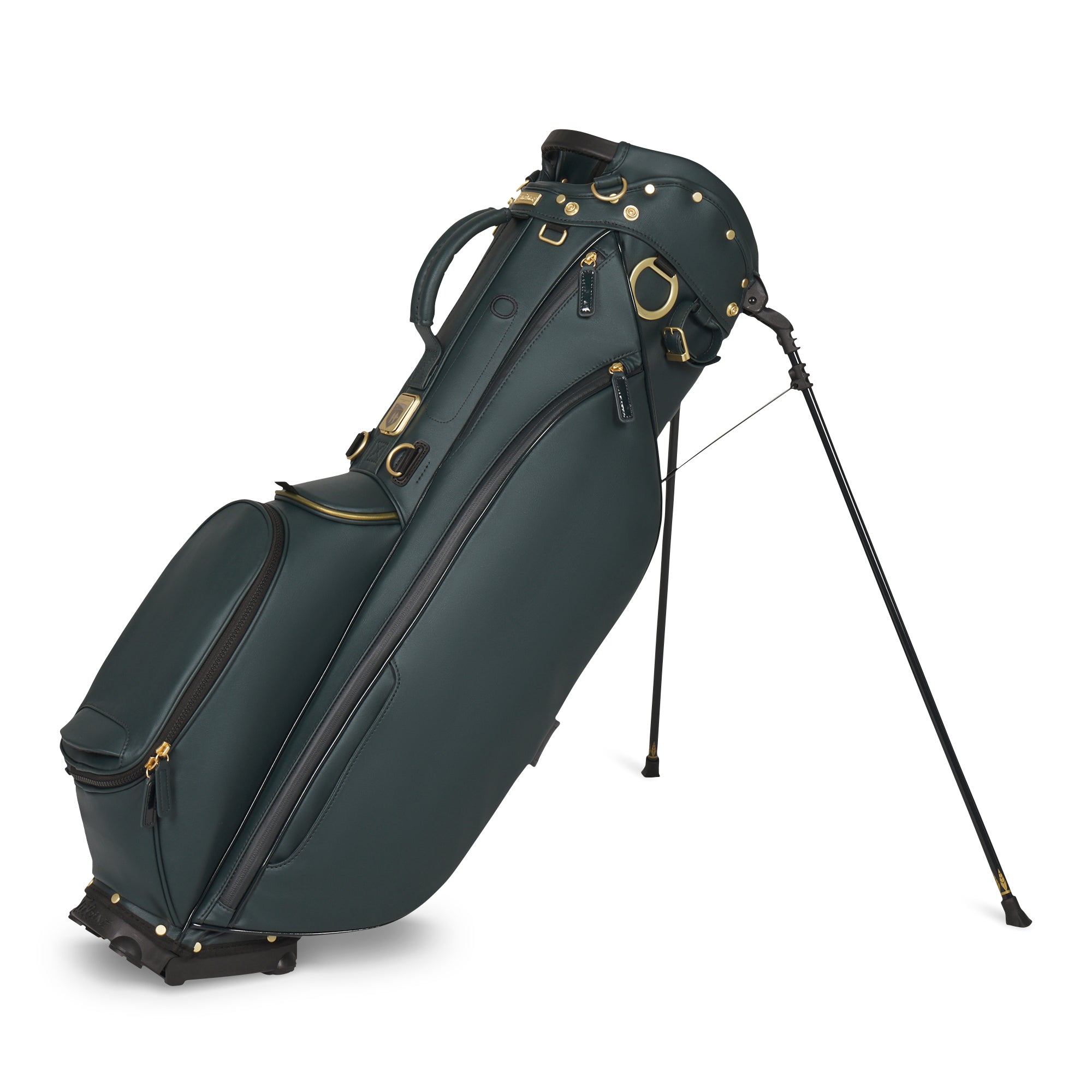 Titleist Tee Time LinksLegend Members Stand Golf Bag - Pine/Gold