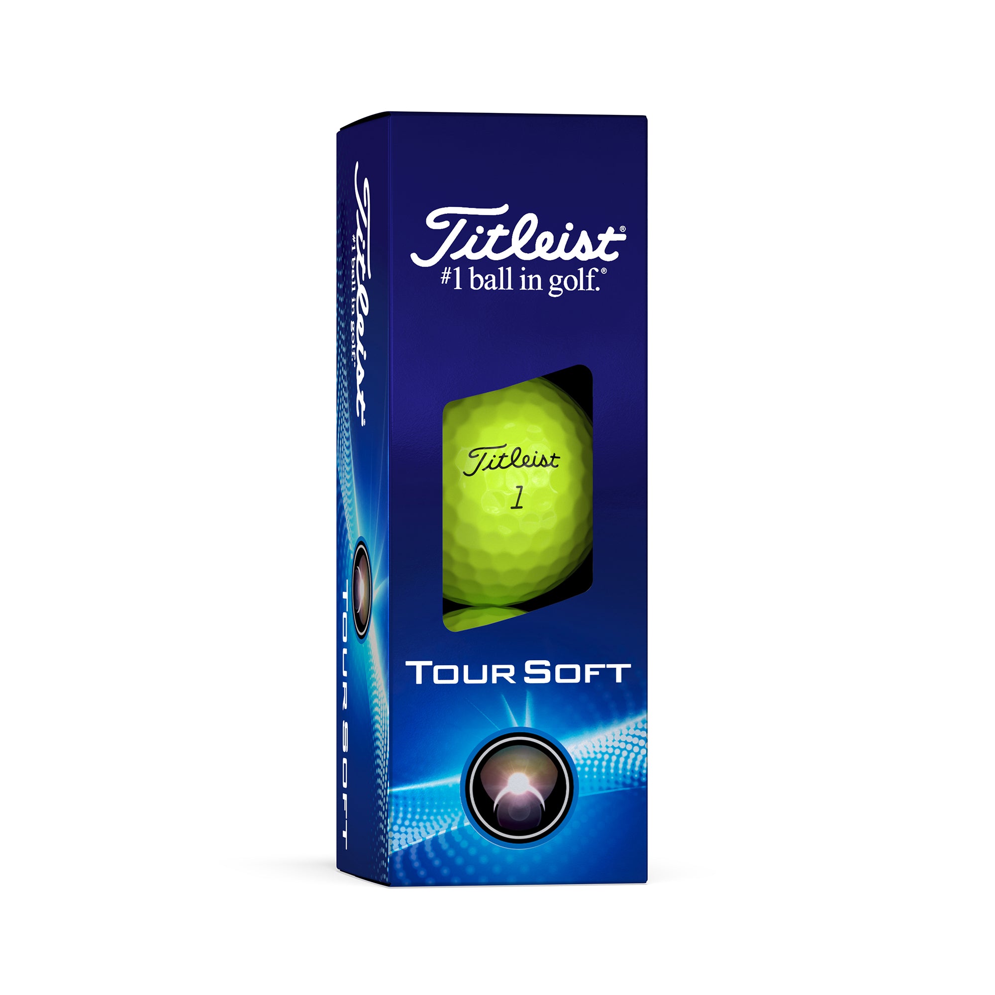 Titleist Tour Soft 2024 Golf Balls - Yellow Titleist Tour Soft 2024 Golf Balls - Yellow