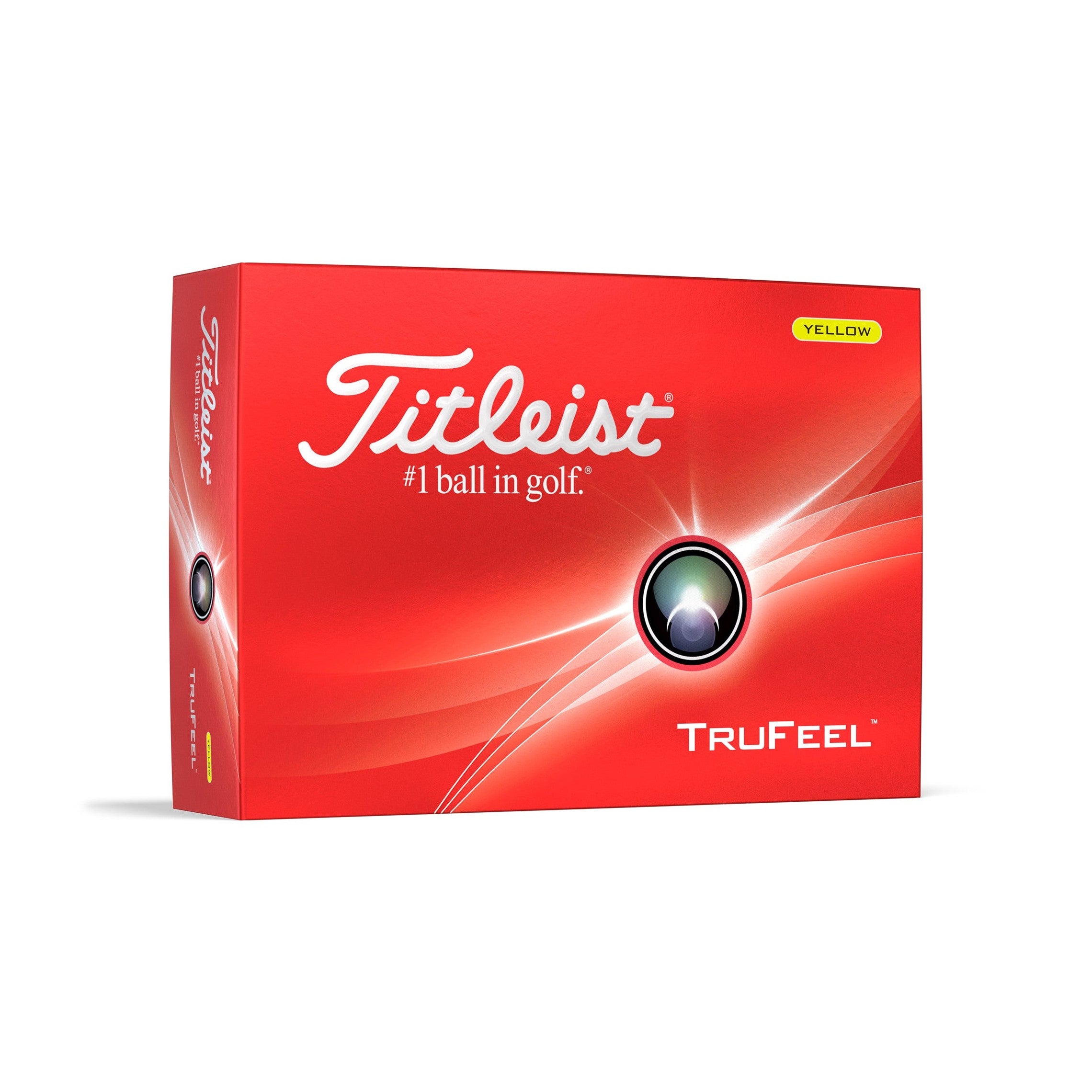 Titleist Trufeel 2024 Golf Balls - Yellow