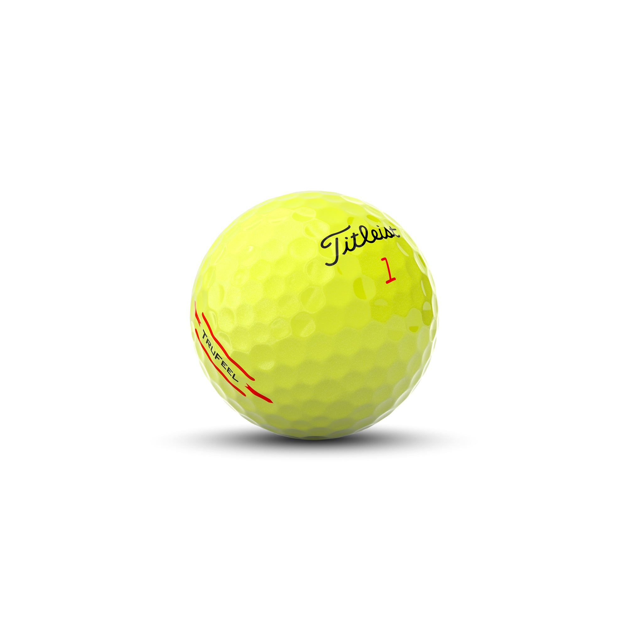 Titleist Trufeel 2024 Golf Balls - Yellow