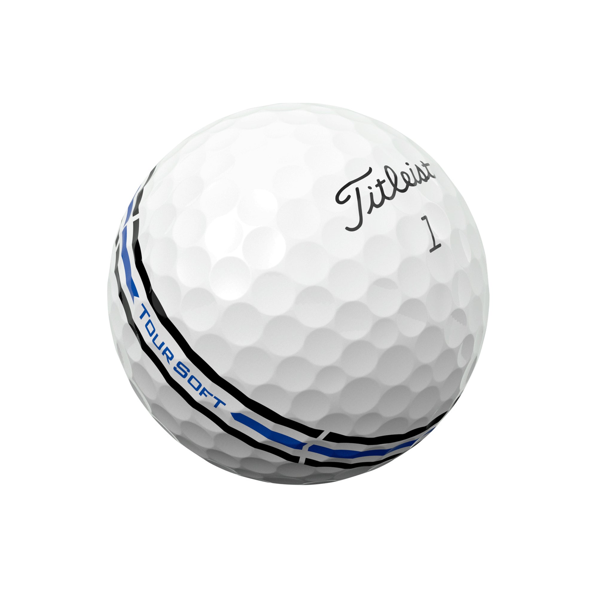 Titleist Tour Soft AIM 360° Golf Balls - White - T4014S-FW