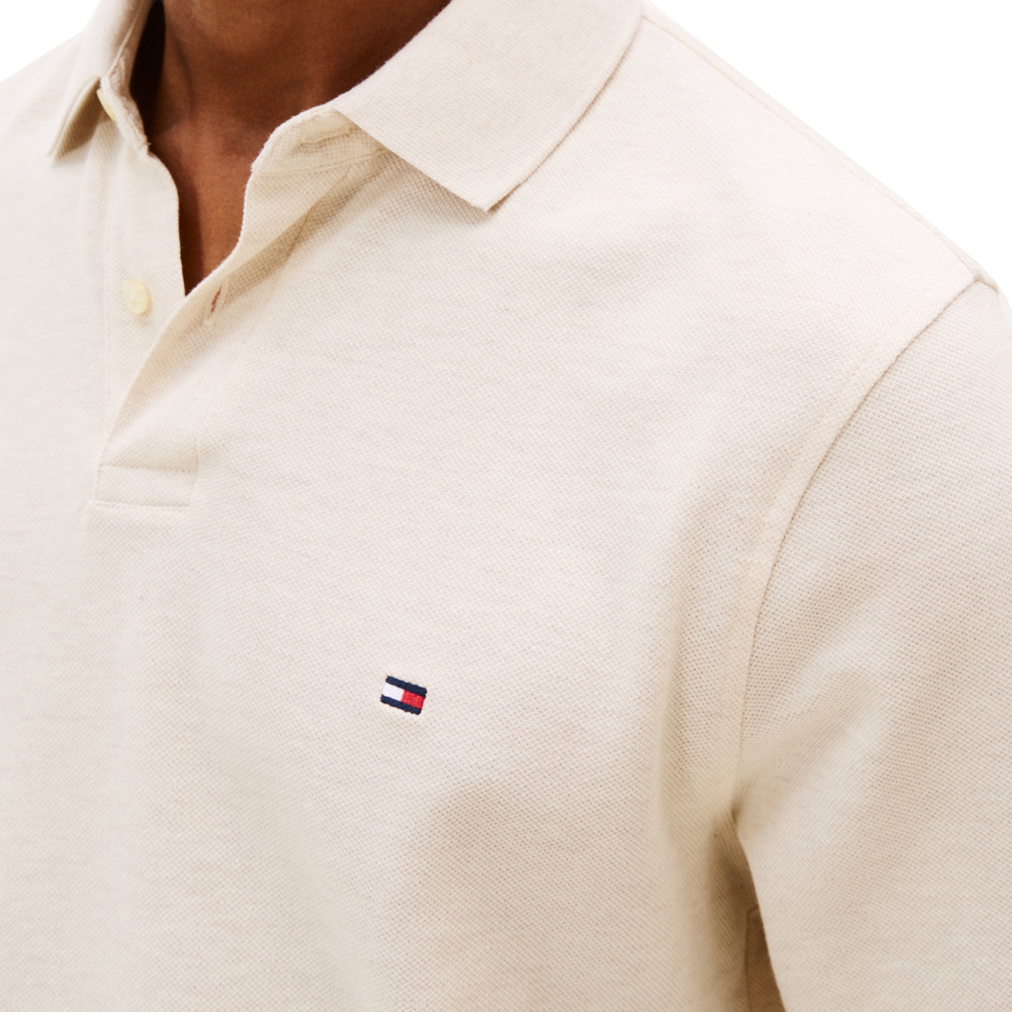 Lounge Skimmer Polo: Forest/Oatmilk