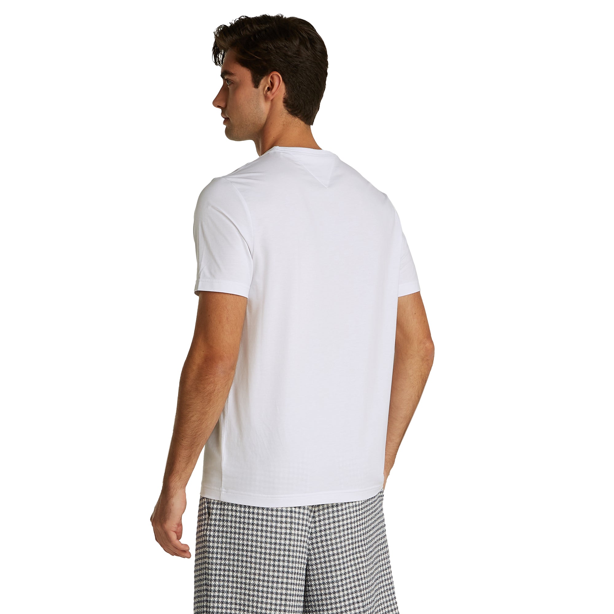 Tommy Hilfiger Tech Tee Shirt - White YBR - MW0MW37313-YBR Tommy Hilfiger Tech Tee Shirt - White YBR - MW0MW37313-YBR