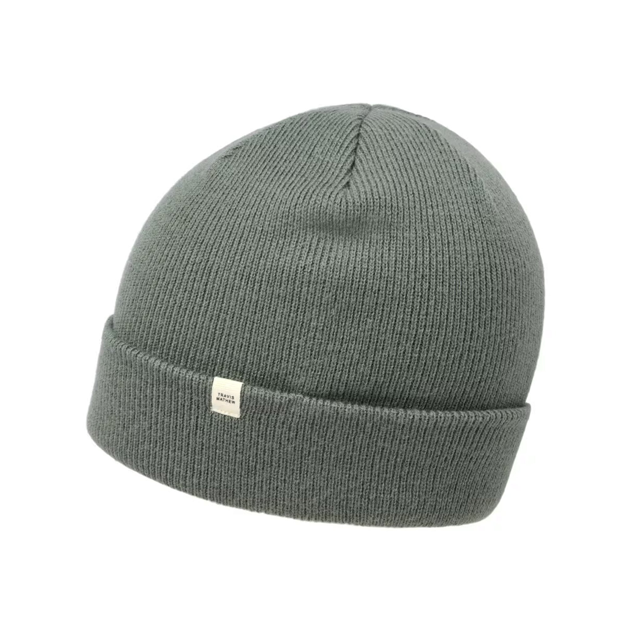 TravisMathew Cloud Beanie - Dark Olive - 1MAA609-3DOL - Function18