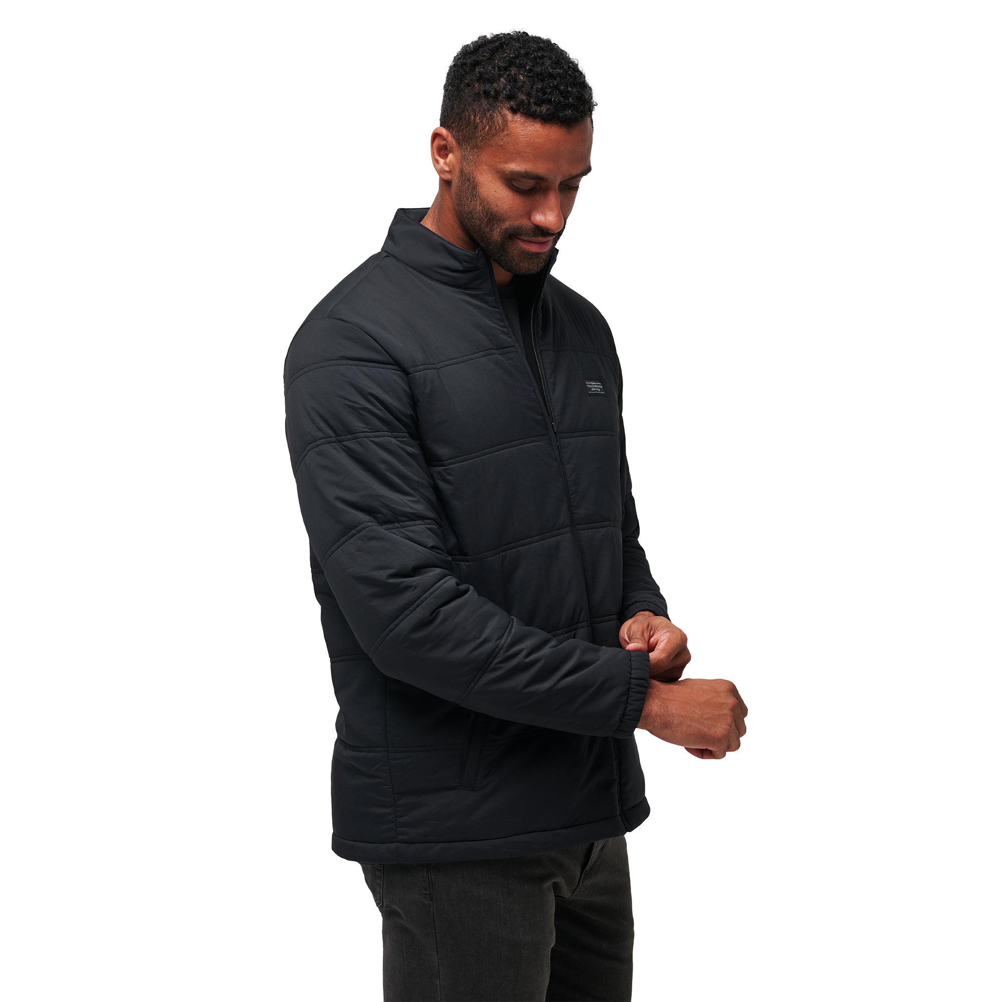 TravisMathew Palisades Puffer Jacket - Black - 1MAB306-0BLK